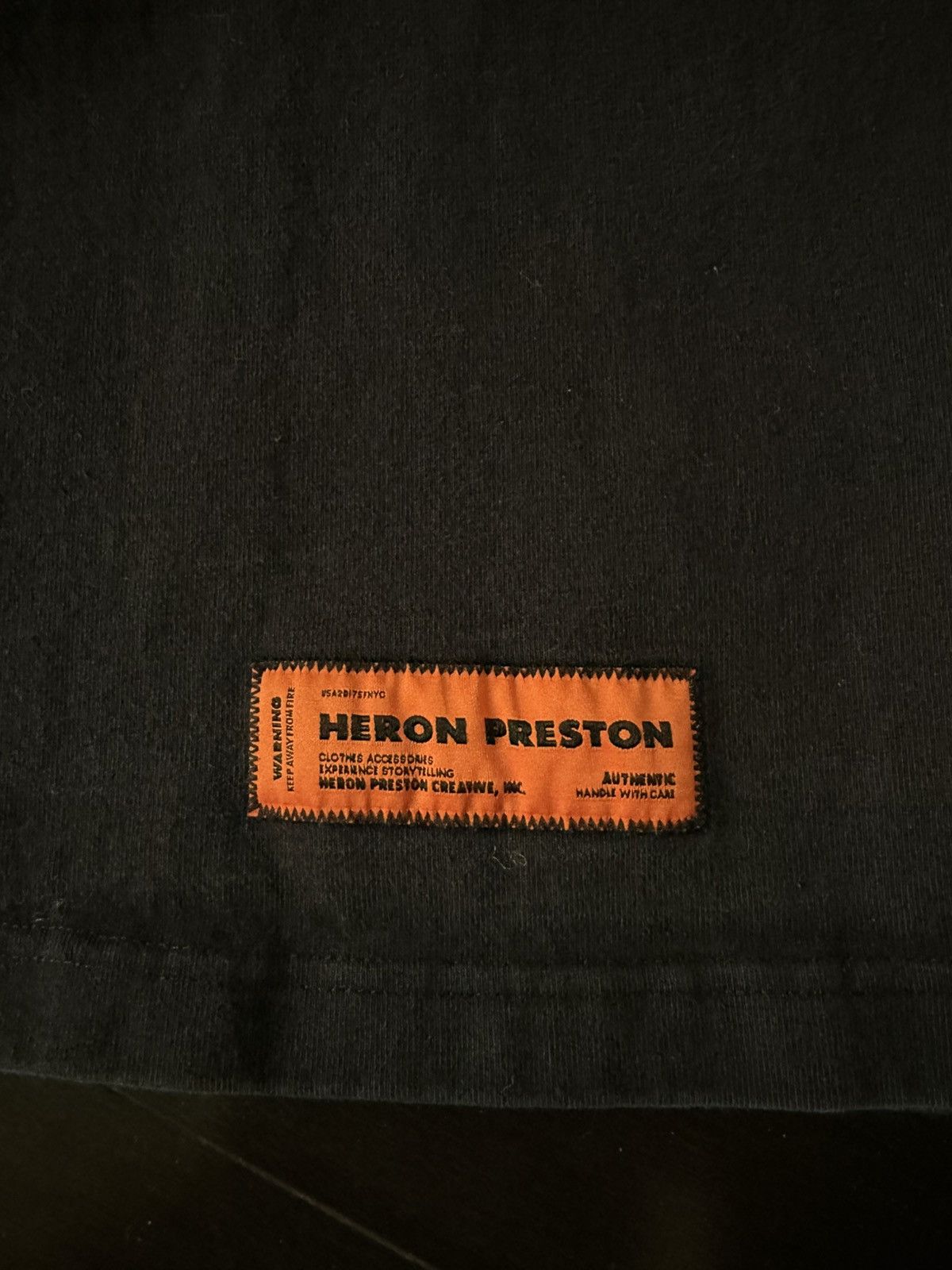 Heron Preston Heron Preston Blue Heron Tee Size US M / EU 48-50 / 2 - 2 Thumbnail