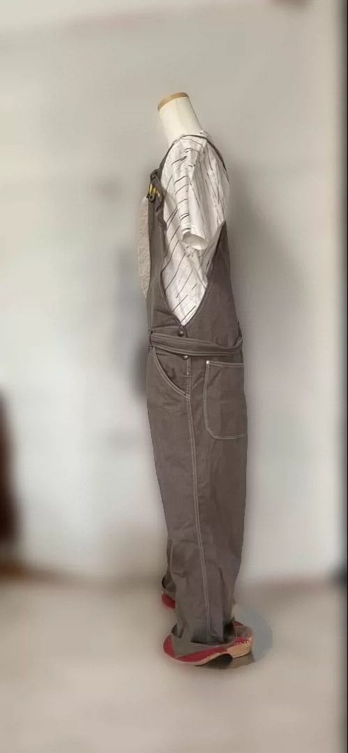Kapital Vintage Style Overalls in Antique Fabric-2506 Size US 26 / EU 42 - 3 Thumbnail