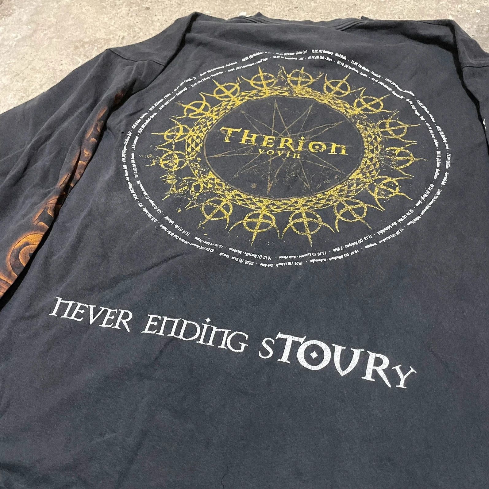 Band Tees Vintage Therion Vovin 1998 tour long sleeve Size US XL / EU 56 / 4 - 5 Thumbnail