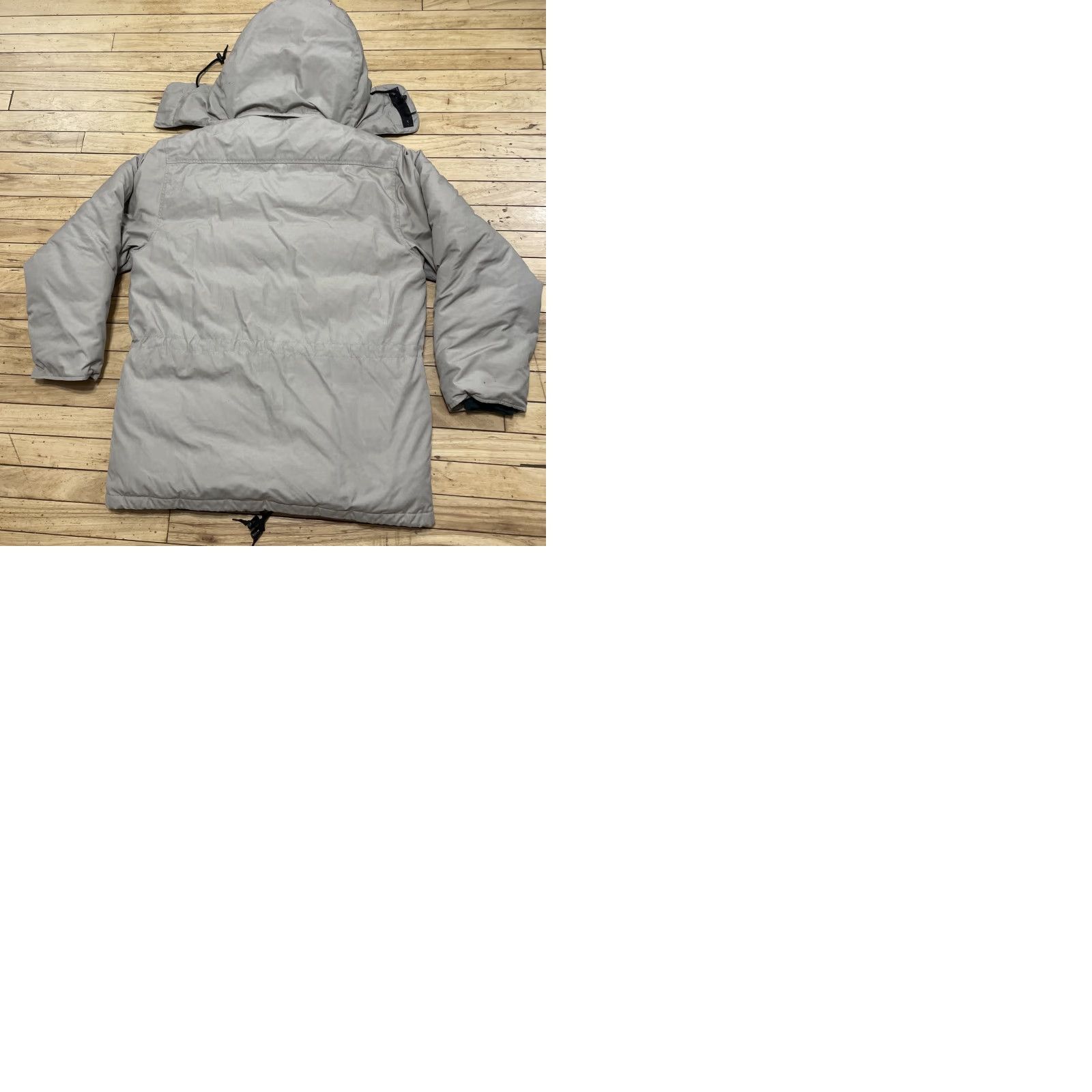 Eddie Bauer Vtg Eddie Bauer Goose Down Puffer Parka Jacket Men M Quilt Hood Khaki Ridge Line Jacket Size US M / EU 48-50 / 2 - 12 Thumbnail