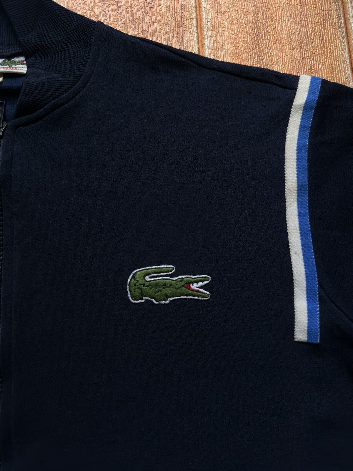 Lacoste × Vintage RARE to find vintage 70’s Lacoste blue with stripes Size US S / EU 44-46 / 1 - 4 Thumbnail