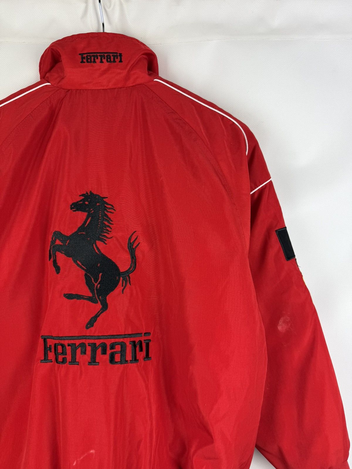 Ferrari Ferrari F1 Scuderia Overprinted Racing Bomber Jacket Size US S / EU 44-46 / 1 - 17 Thumbnail