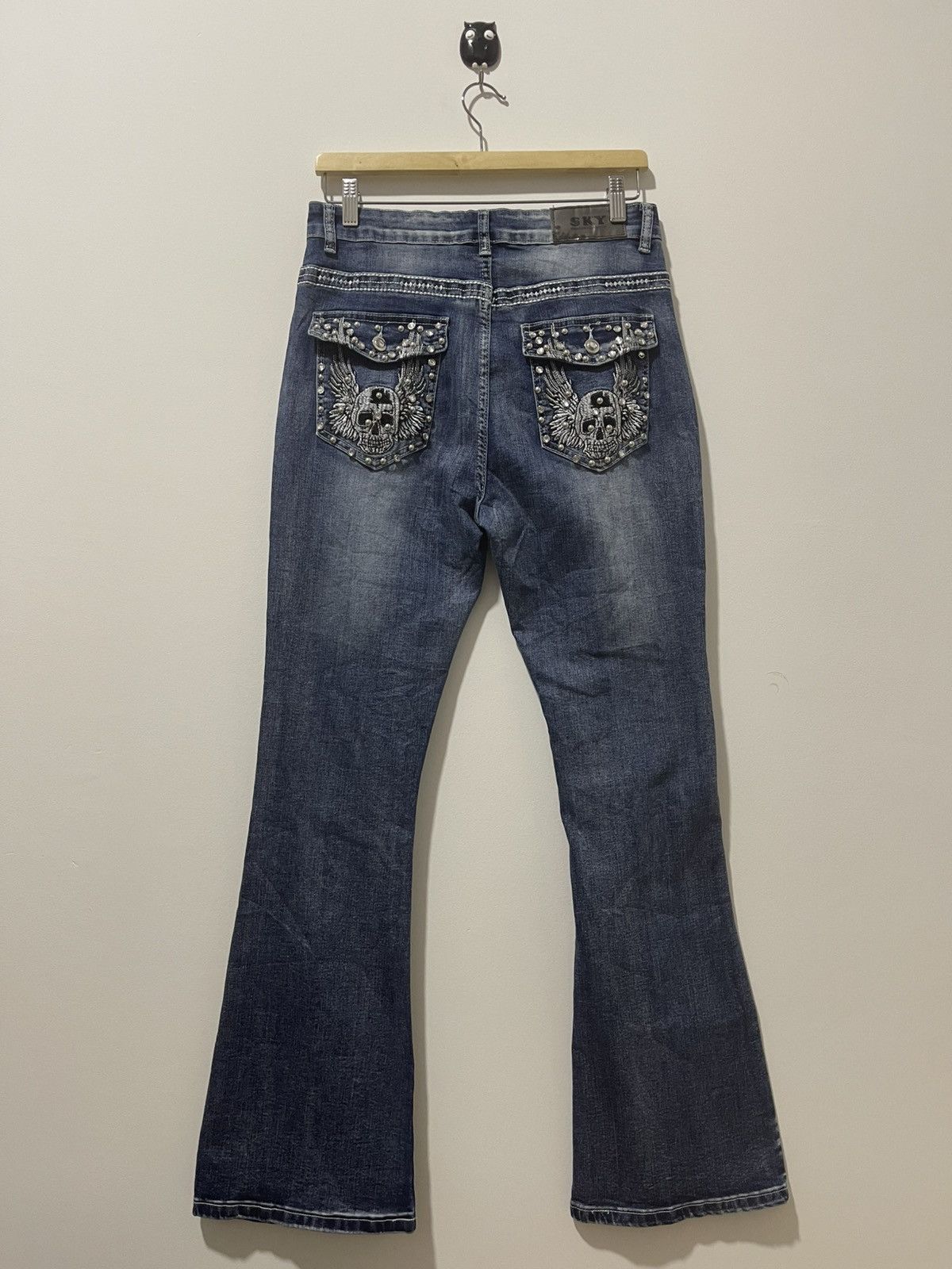 Hysteric Glamour HYSTERIC GLAMOUR typewriter skull denim pants