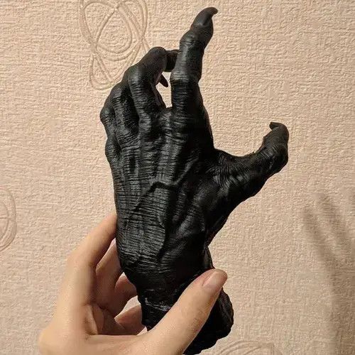 Japanese Brand Wall Mounted Witch Hands Statue Size ONE SIZE - 2 Thumbnail