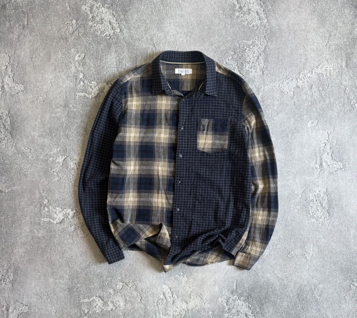 Flannel Pearly King flannel shirt button up long sleeve vintage 00s Size US M / EU 48-50 / 2 - 1 Thumbnail