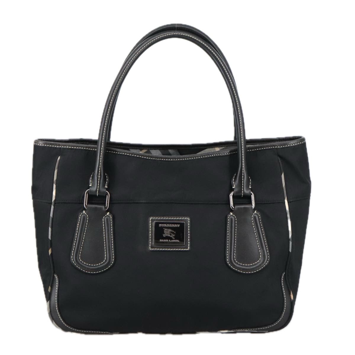 Burberry Blue Label Black Synthetic Tote Bag (Pre-Owned) Size ONE SIZE - 1 Thumbnail