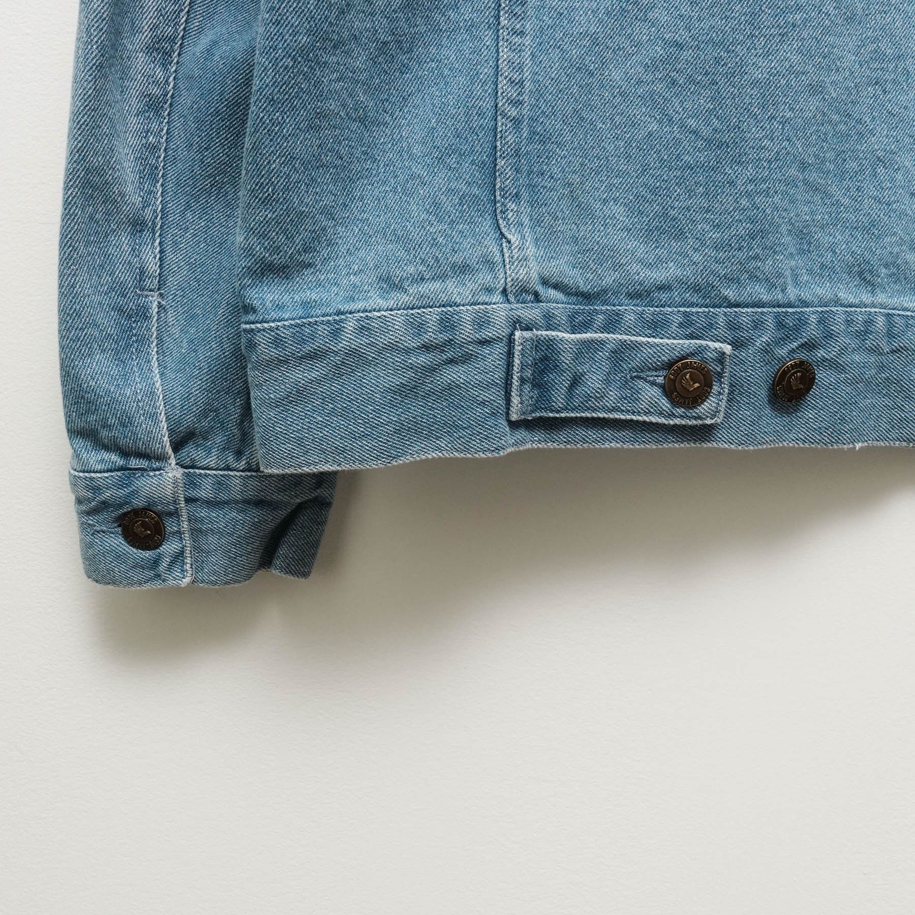 Vintage Awesome Cody James Western Denim Trucker Jacket Size US S / EU 44-46 / 1 - 8 Thumbnail
