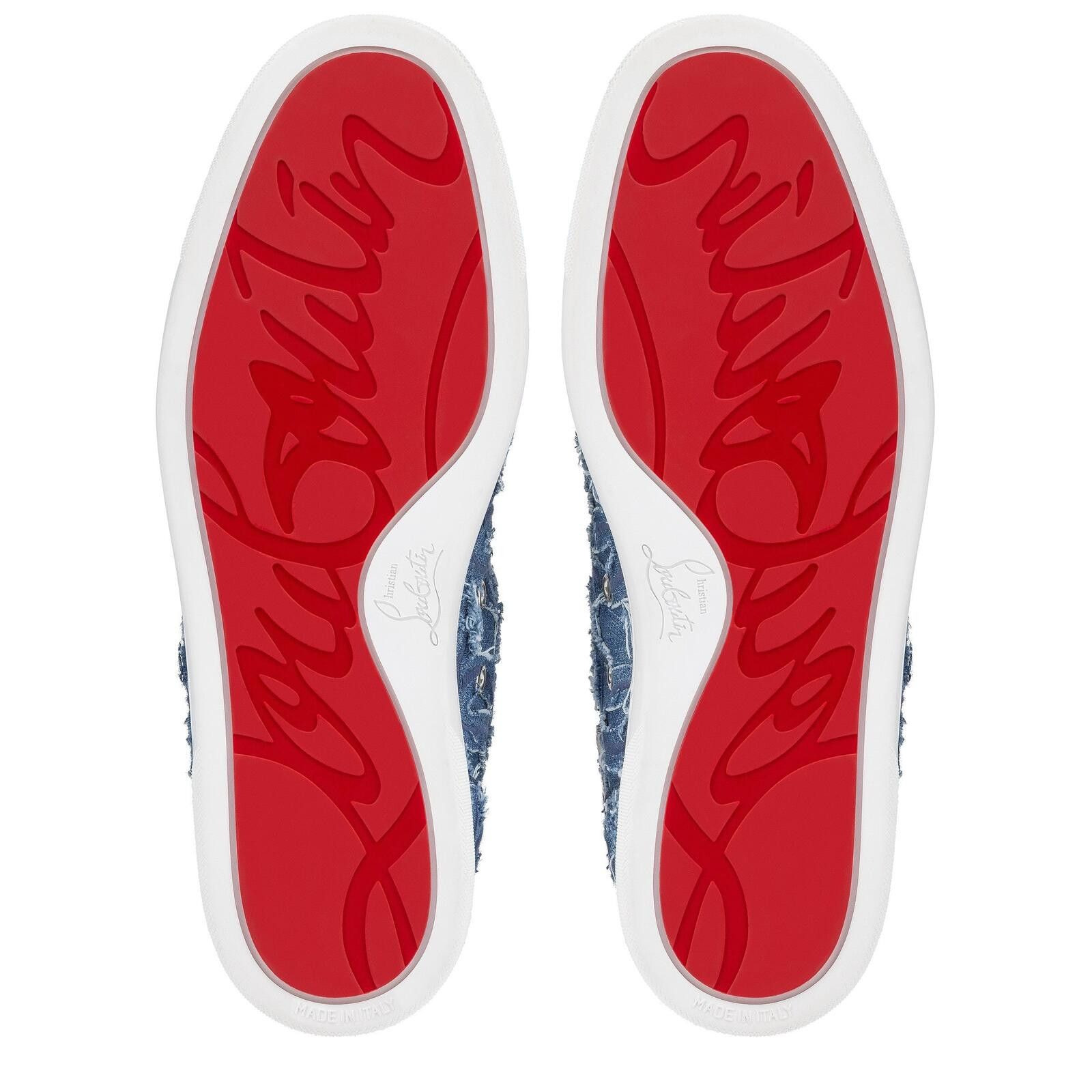 Christian Louboutin Christian Louboutin Louis Denim Sneakers Size US 9 / EU 42 - 5 Thumbnail