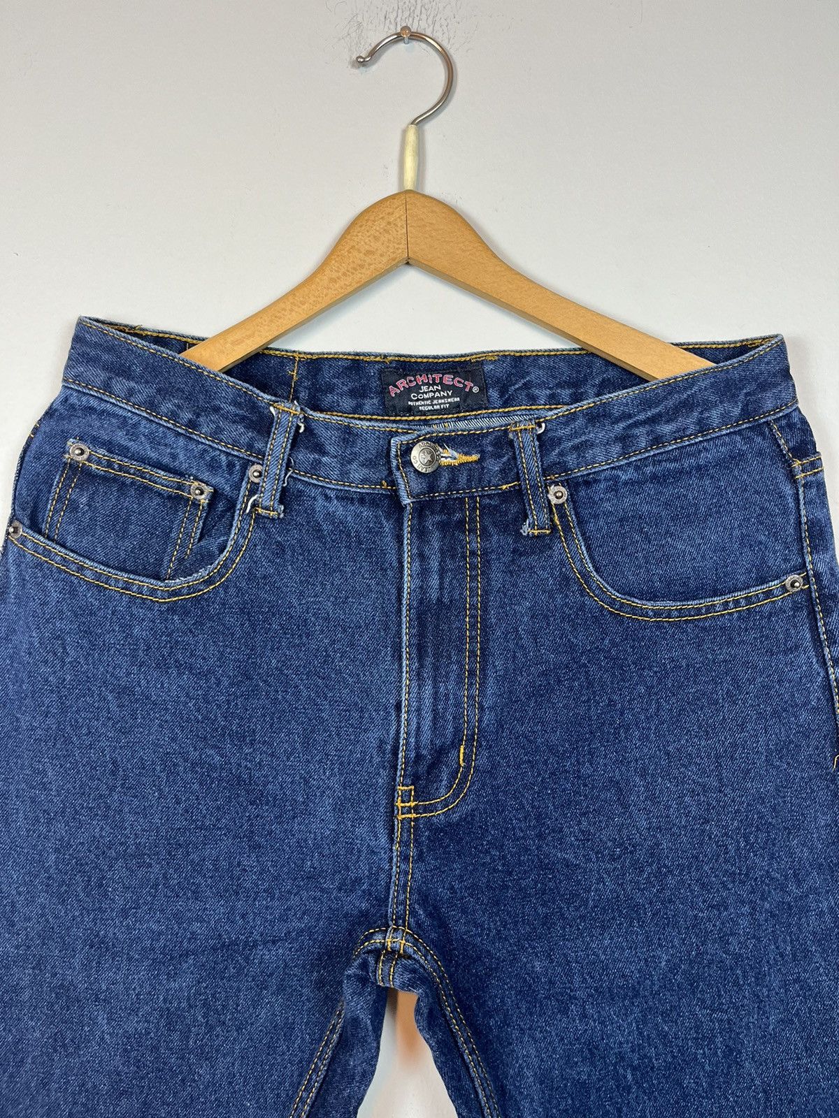 Architect × Japanese Brand × Vintage Vintage Architect Jeans regular fit Size US 30 / EU 46 - 2 Thumbnail