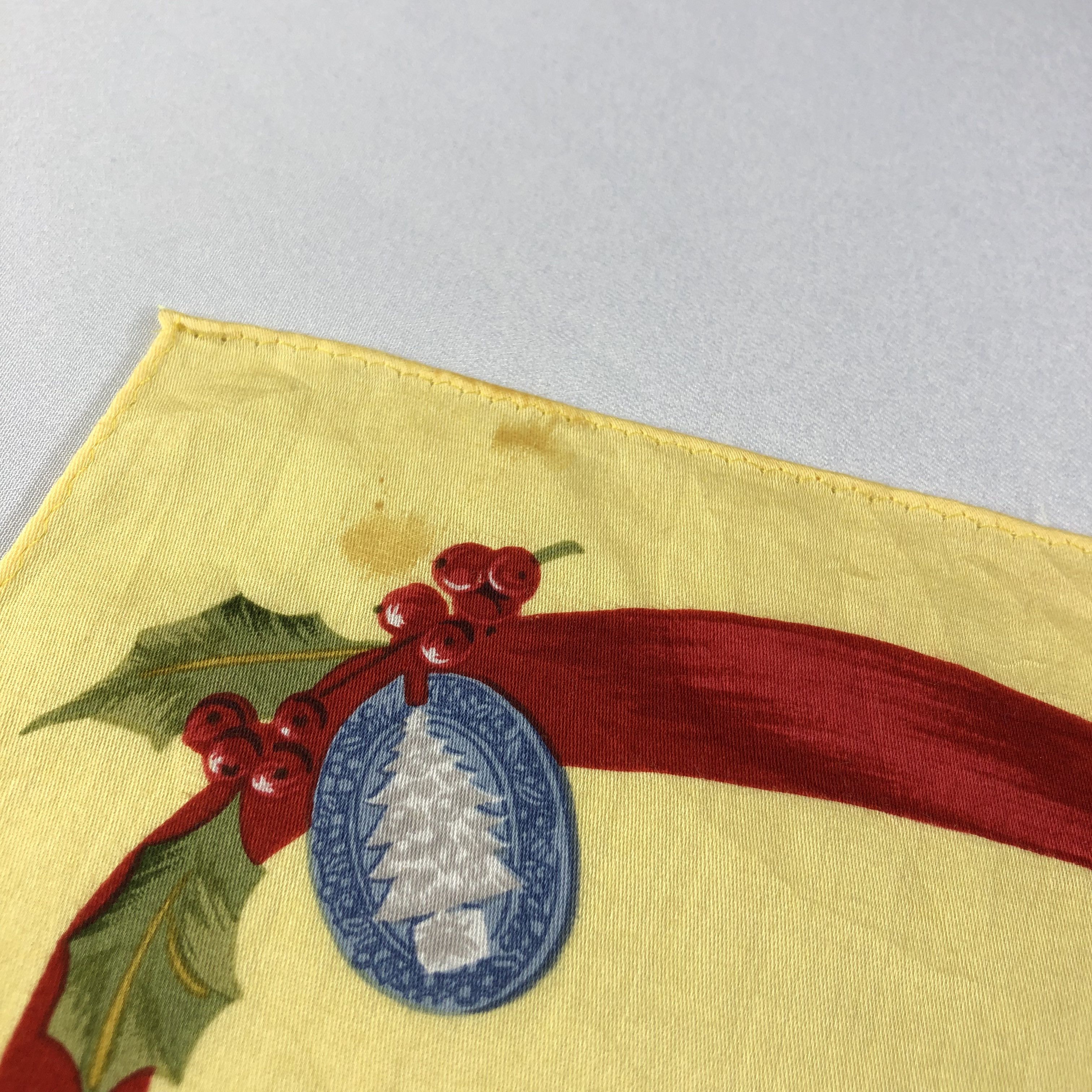 Vintage Wedgwood Handkerchief Neckerchief Bandana H2220 Size ONE SIZE - 9 Thumbnail