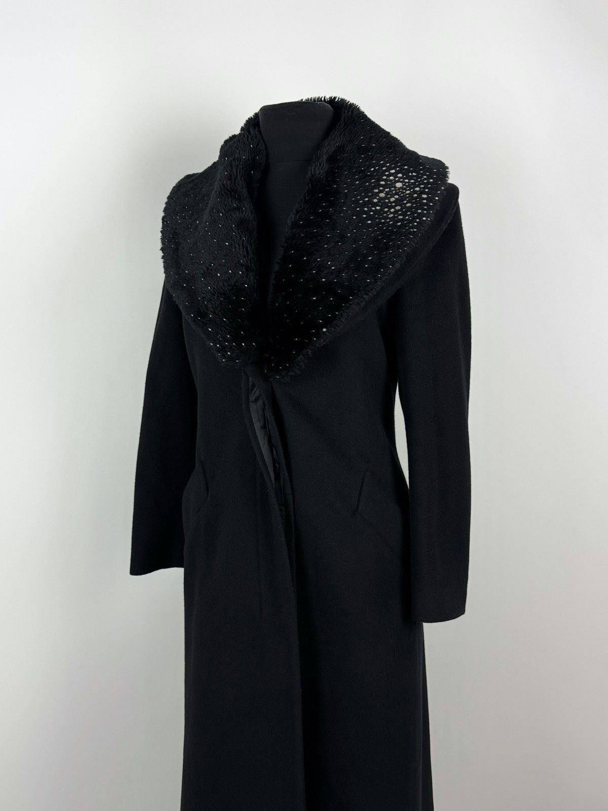 Versace Jeans Couture Vintage Versace Jeans Couture Wool Overcoat Size S / US 4 / IT 40 - 2 Thumbnail