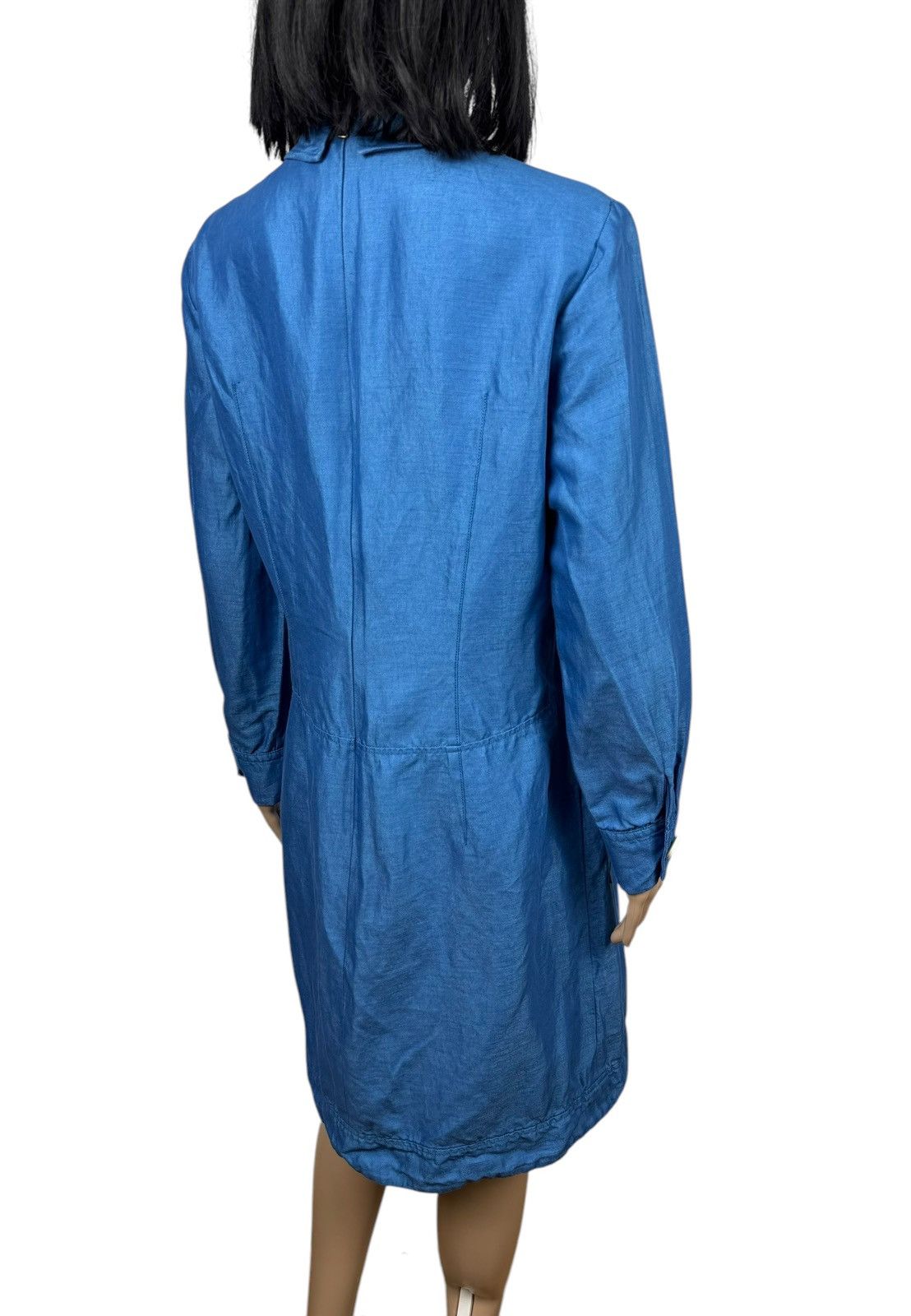 Bogner Sonia Bogner Shirt Dress Cotton Silk Linen size L Size L / US 10 / IT 46 - 11 Thumbnail