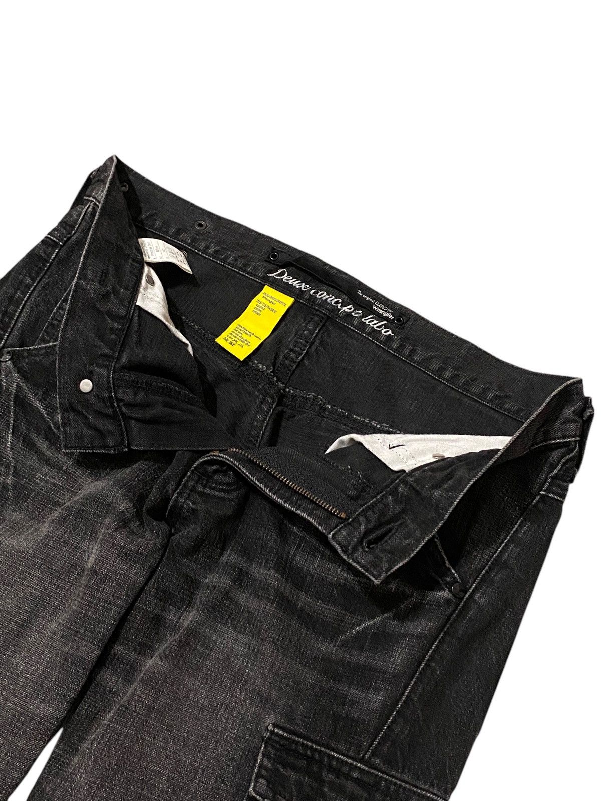 Wrangler Wrangler Washed Old Black Bootcut Denim Size US 33 - 7 Thumbnail