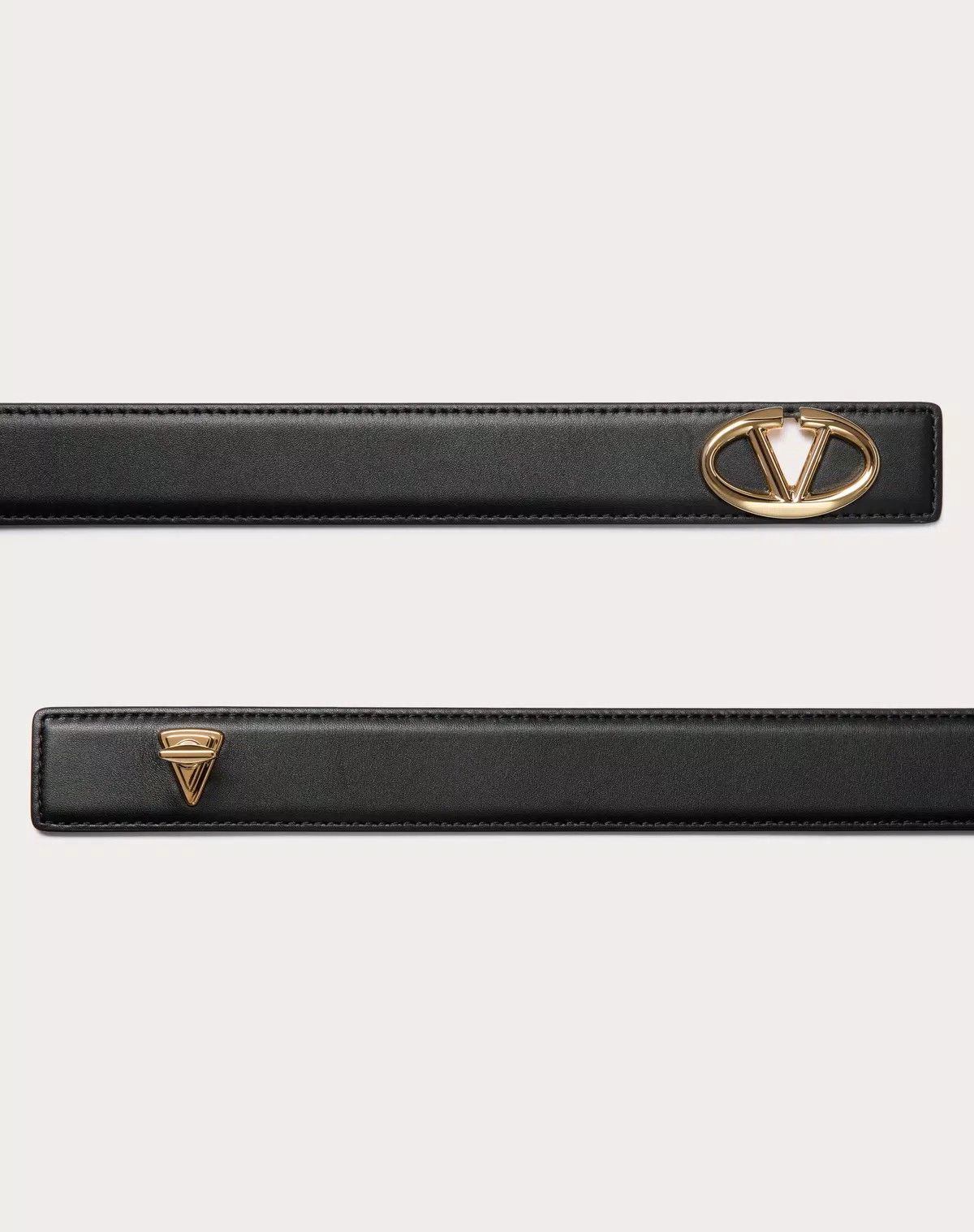 Valentino o1s1wg110426 Size: L / The Bold Edition Calfskin Belt 30mm Size ONE SIZE - 3 Thumbnail