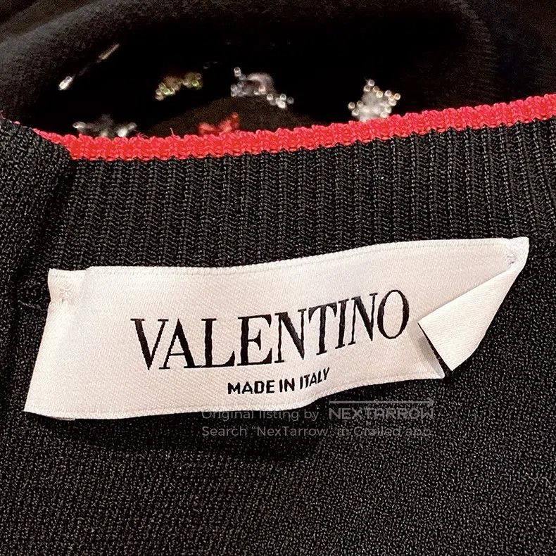 Valentino Valentino Beaded sequin cosmic star knit dress Size S / US 4 / IT 40 - 7 Thumbnail