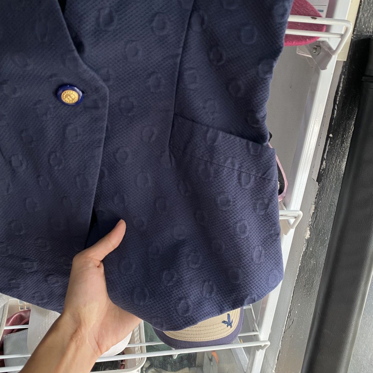 Balenciaga Balenciaga Swiss Fabric Monogram Jacquard Waistcoat Heritage Size M / US 6-8 / IT 42-44 - 7 Thumbnail