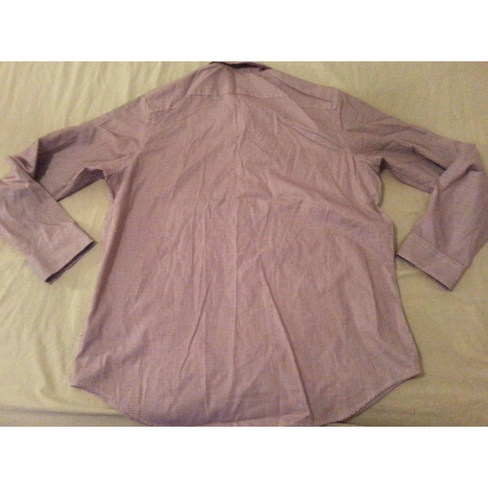 Banana Republic **Red Banana Republic Slim Fit Dress Shirt XL Cotton Long Sleeve** User: Red Banana Republic Slim Fit Dress Shirt XL Cotton Long Sleeve Size 46R - 2 Thumbnail