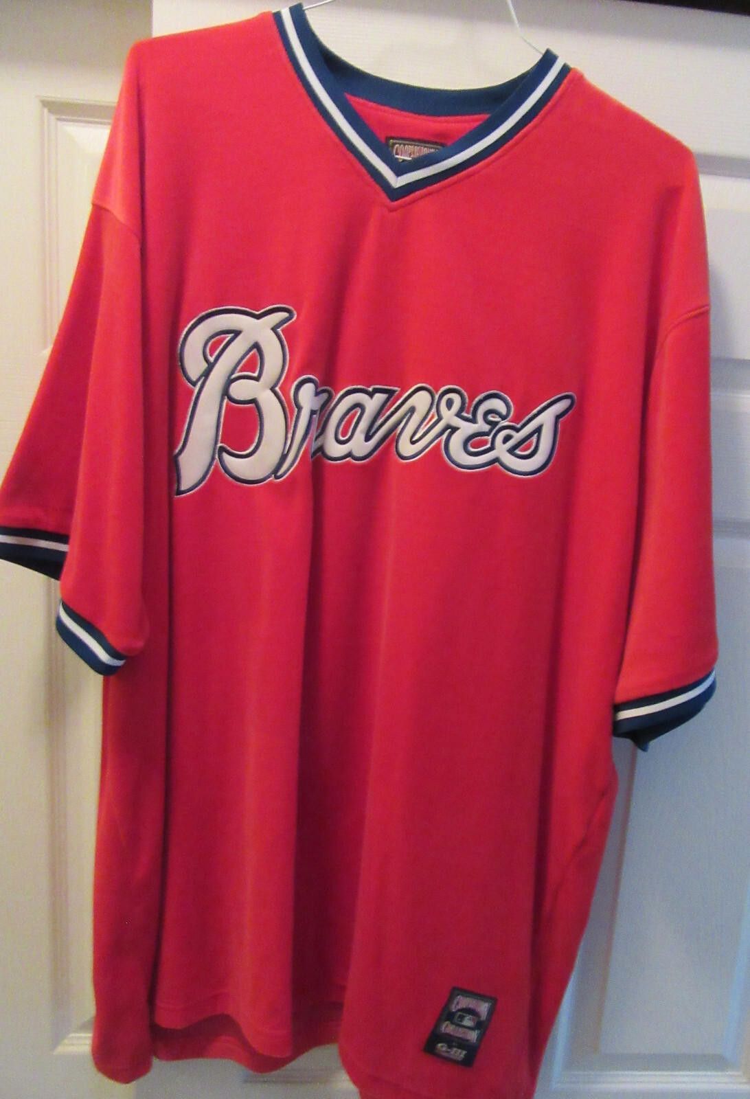 G-III Atlanta Braves G-III Carl Banks Cooperstown Velour XXL Size ONE SIZE - 2 Thumbnail