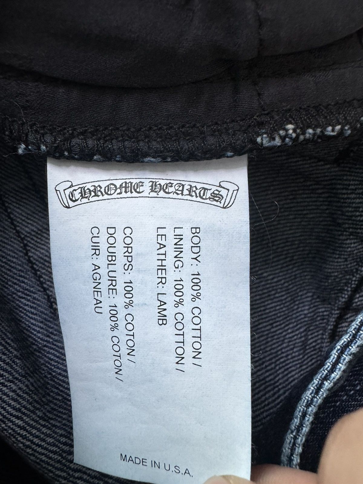 Chrome Hearts Chrome Heart Blue Levi Cross Patch Shorts Size 24" / US 00 / IT 34 - 11 Thumbnail