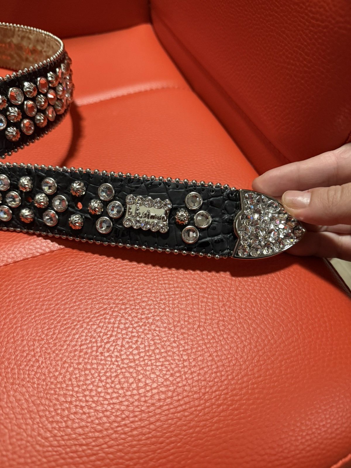 B.B. Simon B.B Simon Swarovski belt Size 34 - 9 Thumbnail