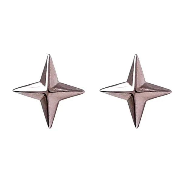 Jewelry × Sterling Silver Rare 925 silver vintage punk silver star earrings Size ONE SIZE - 4 Thumbnail