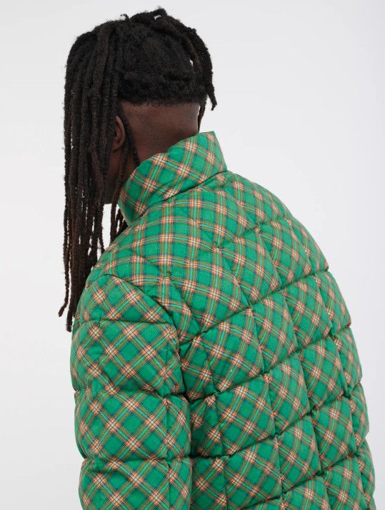 ERL [NWT] [$1410] ERL Plaid Puffer Jacket L size Size US L / EU 52-54 / 3 - 5 Thumbnail