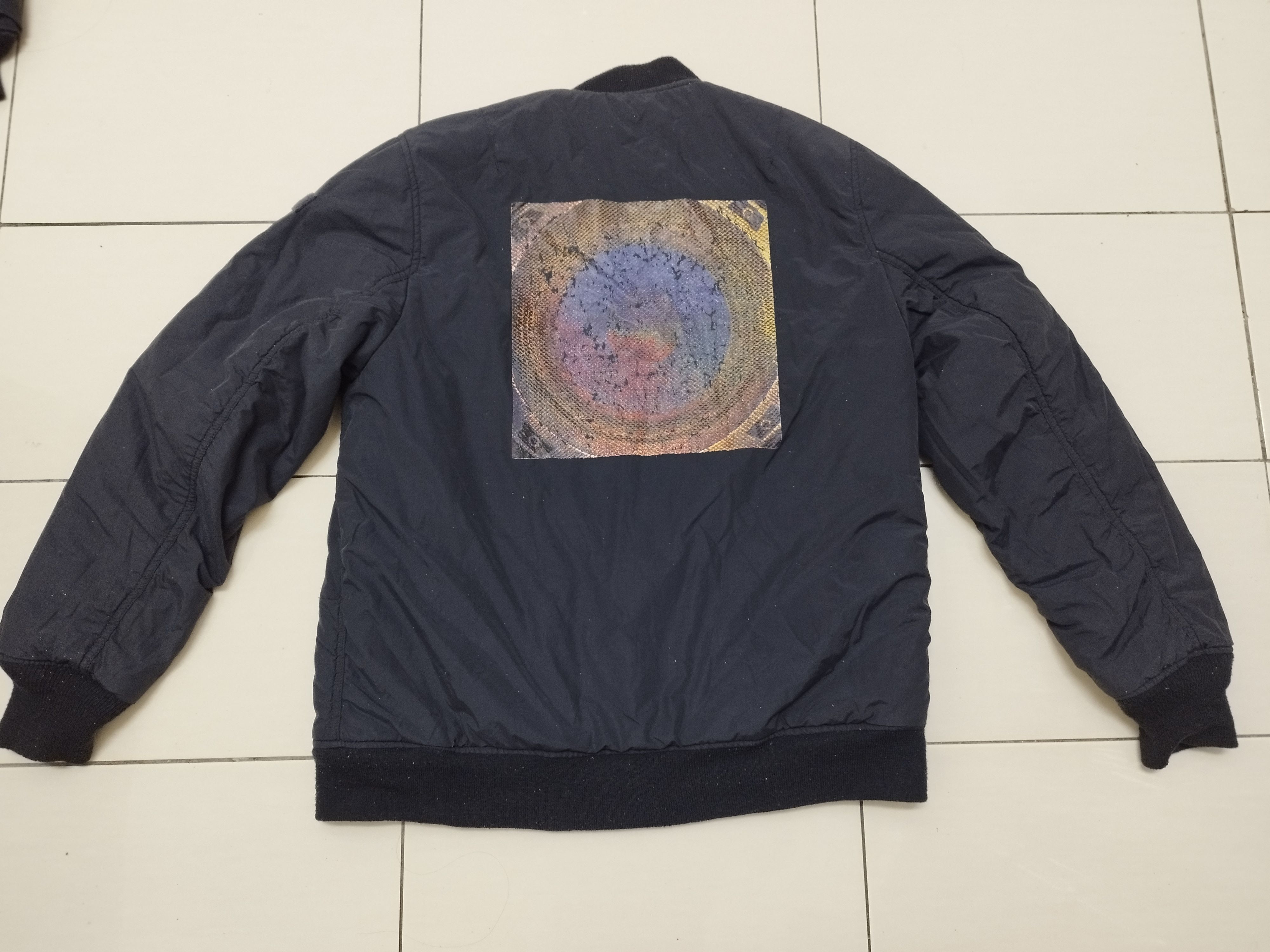 Japanese Brand Xlarge Bomber Jacket 2 Way Size US L / EU 52-54 / 3 - 8 Thumbnail