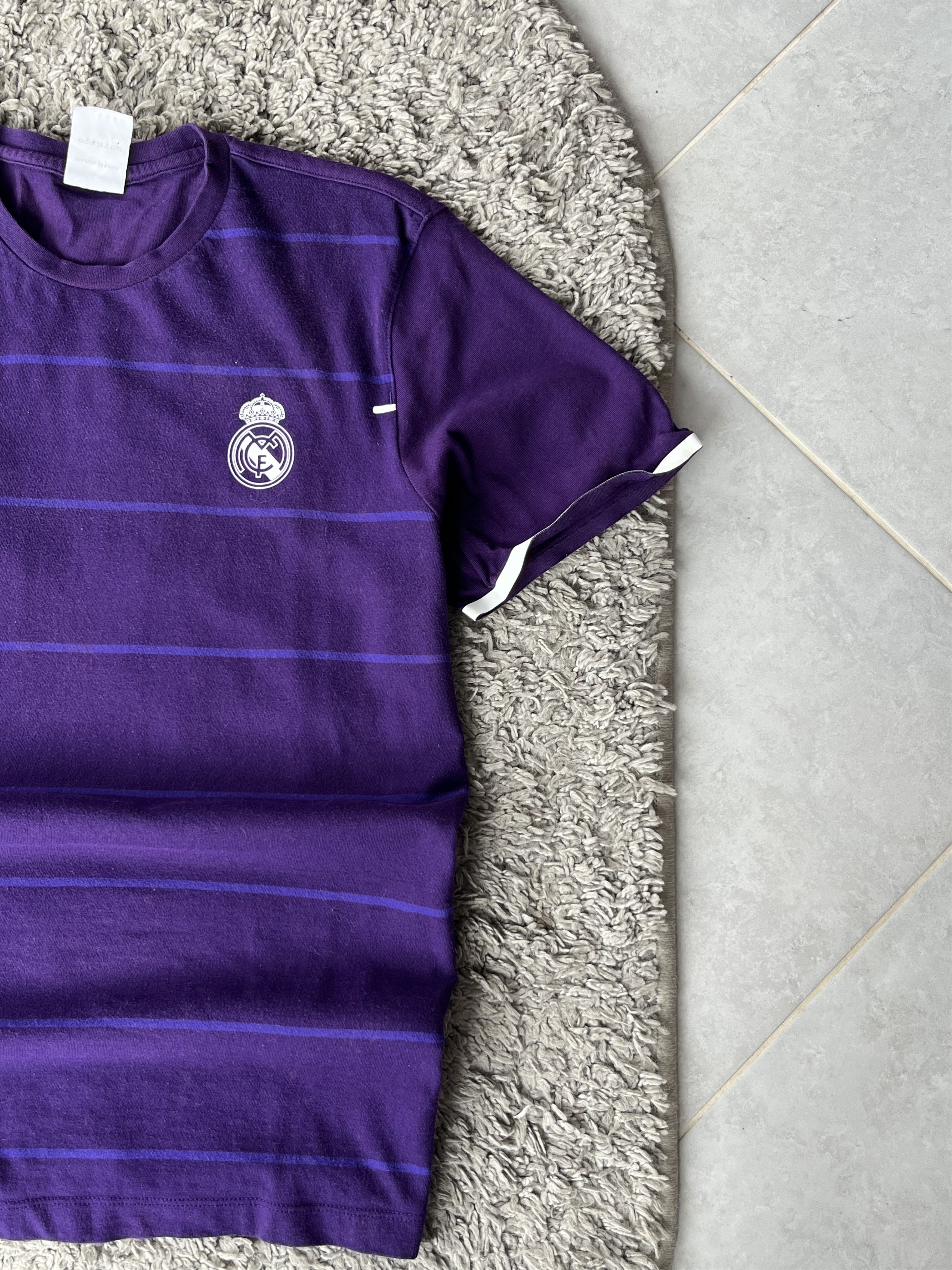 Adidas ADIDAS Vintage Real Madrid 2010 Football T-shirt Purple Size US M / EU 48-50 / 2 - 4 Thumbnail