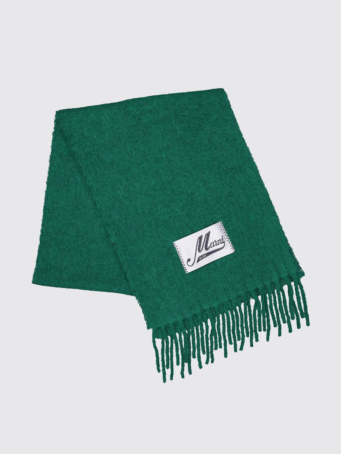 Marni Marni Scarf Men Moss Green Size ONE SIZE - 1 Thumbnail