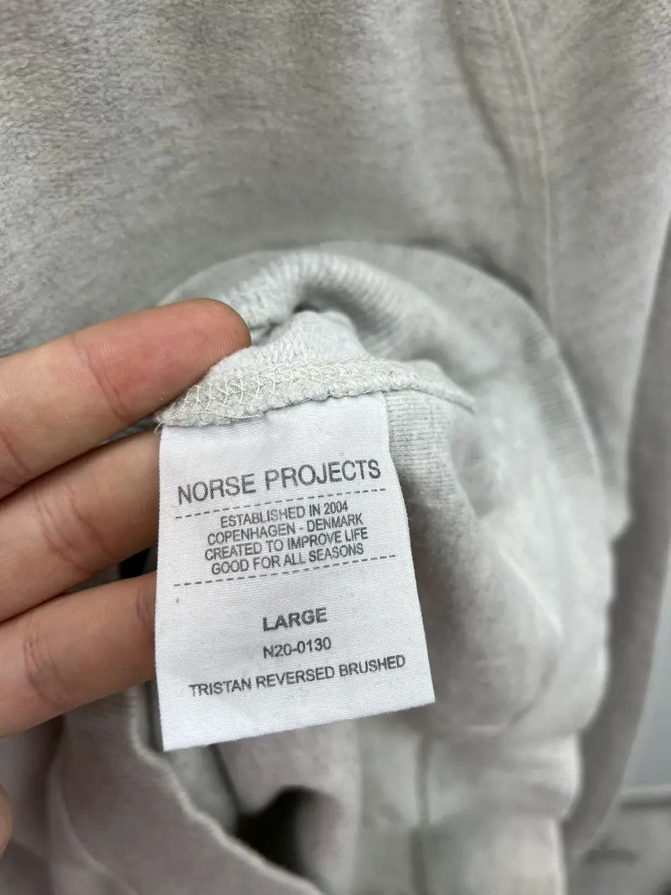 Norse Projects Norse Projects Tristan Reversed Brushed Sweatshirt Size US L / EU 52-54 / 3 - 3 Thumbnail