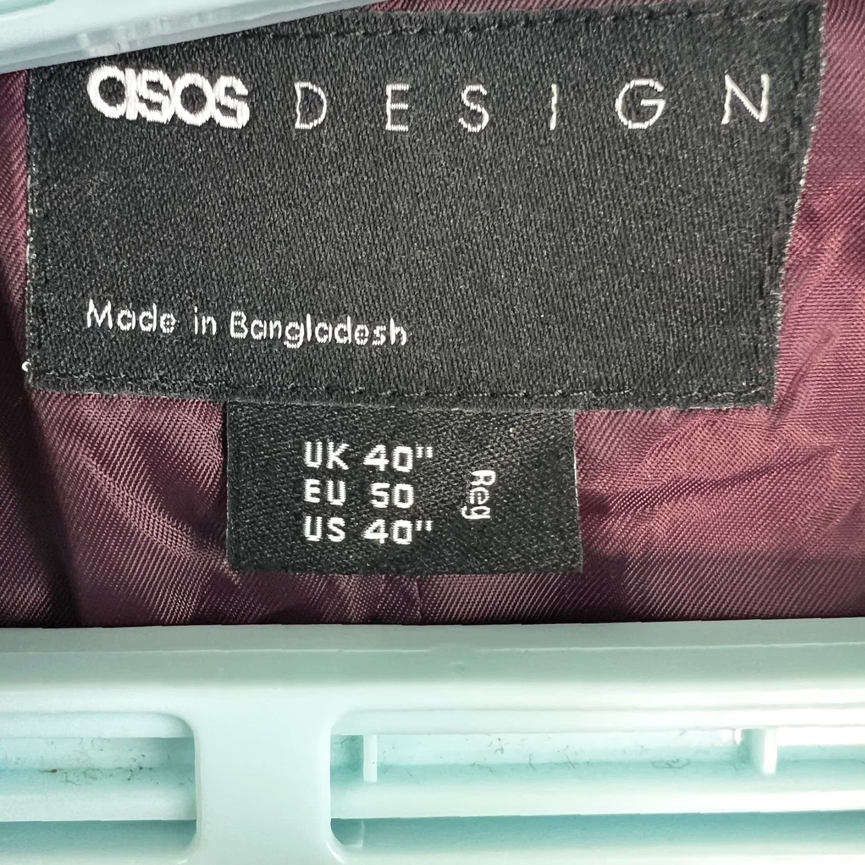 Asos ASOS Button-Up Vest Shirt Mens 40 Blue NWT Size US XXS / EU 40 - 4 Thumbnail