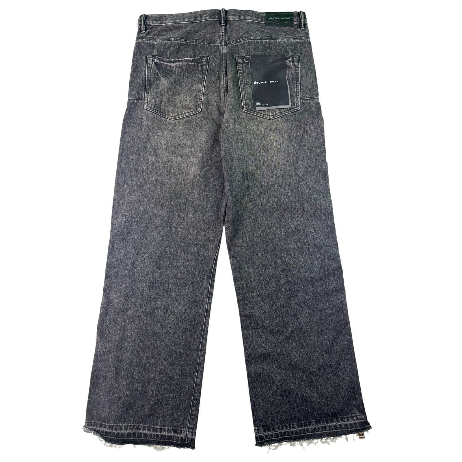 Purple Brand Purple Brand Zipper Denim Black Jeans Size US 38 / EU 54 - 2 Thumbnail