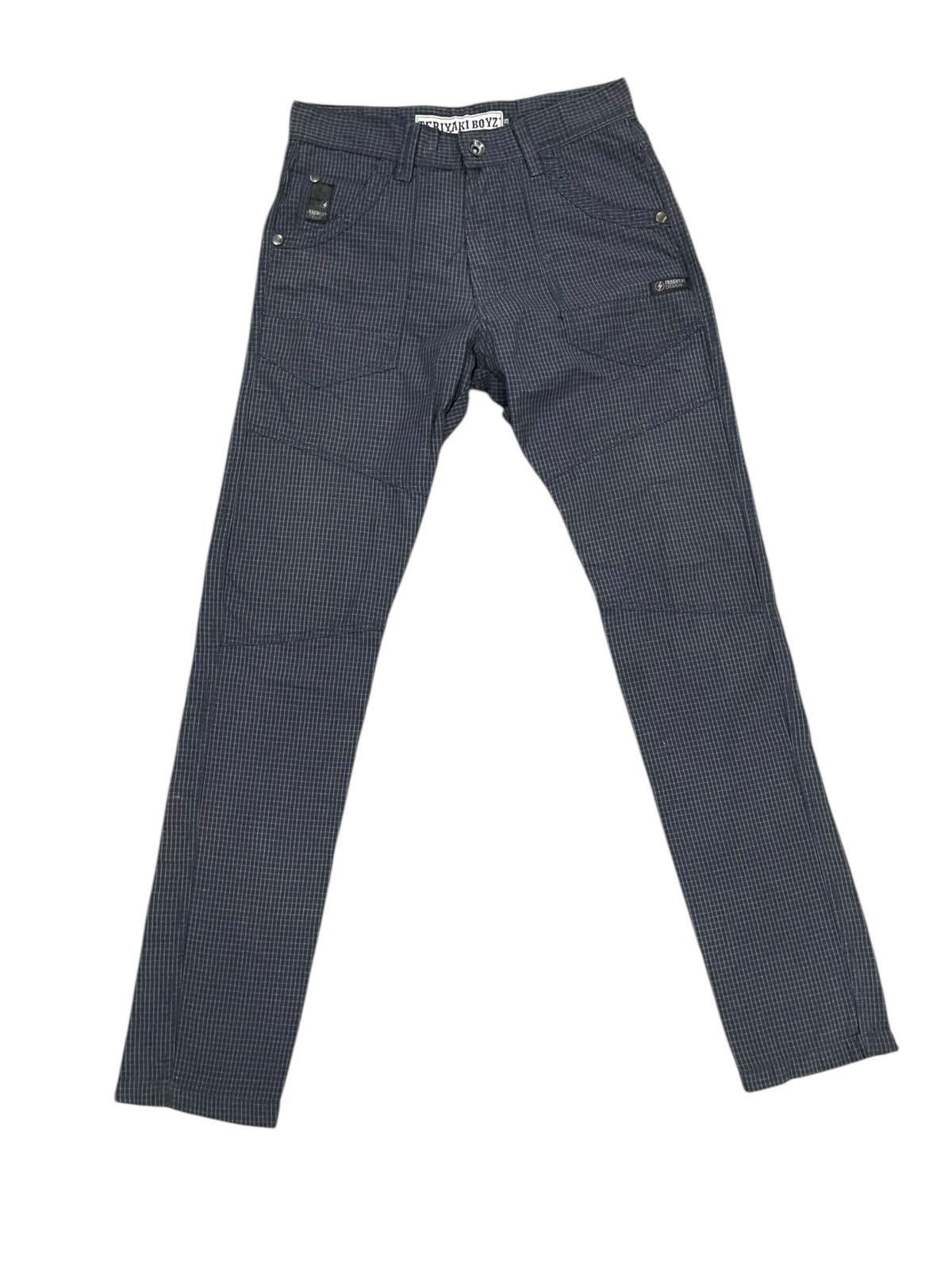 Japanese Brand Teriyaki Boyz⭐️ Fragment Design Checkered Pants Size US 29 - 9 Thumbnail