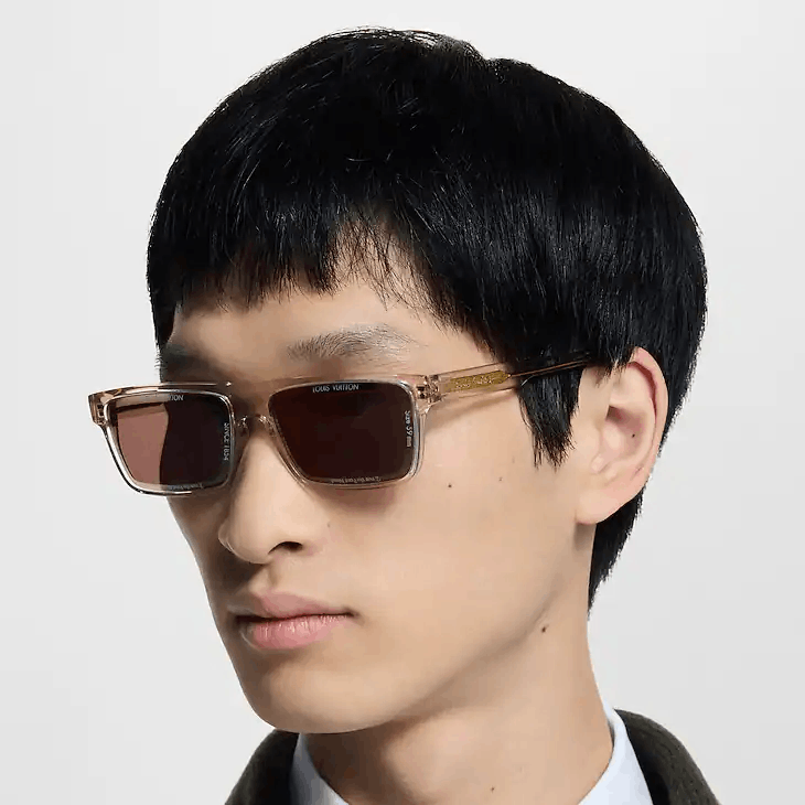 Louis Vuitton LV Super Vision Daily Low Square Sunglasses Size ONE SIZE - 4 Thumbnail
