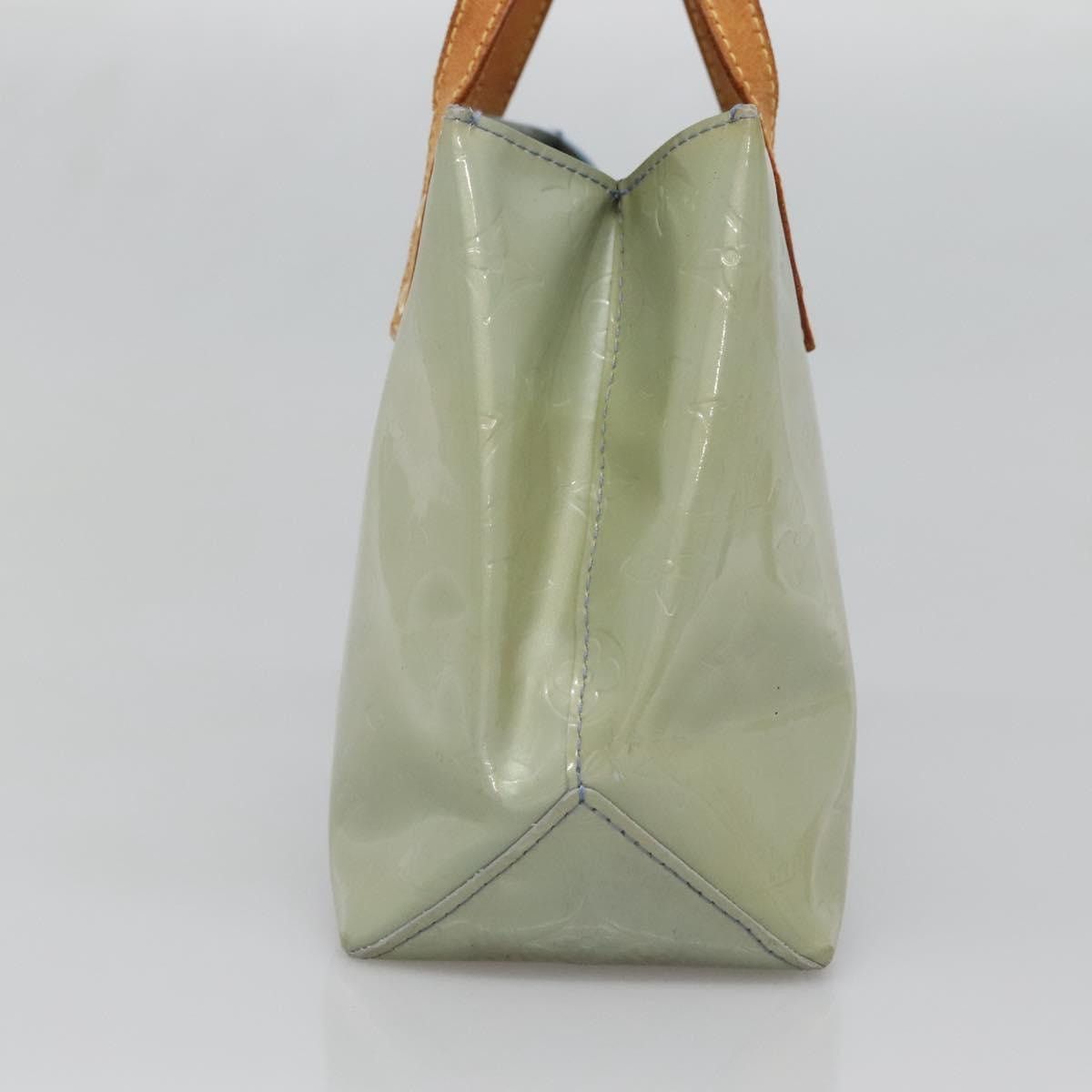 Louis Vuitton LOUIS VUITTON Monogram Vernis Reade PM Hand Bag Lavande Size ONE SIZE - 3 Thumbnail