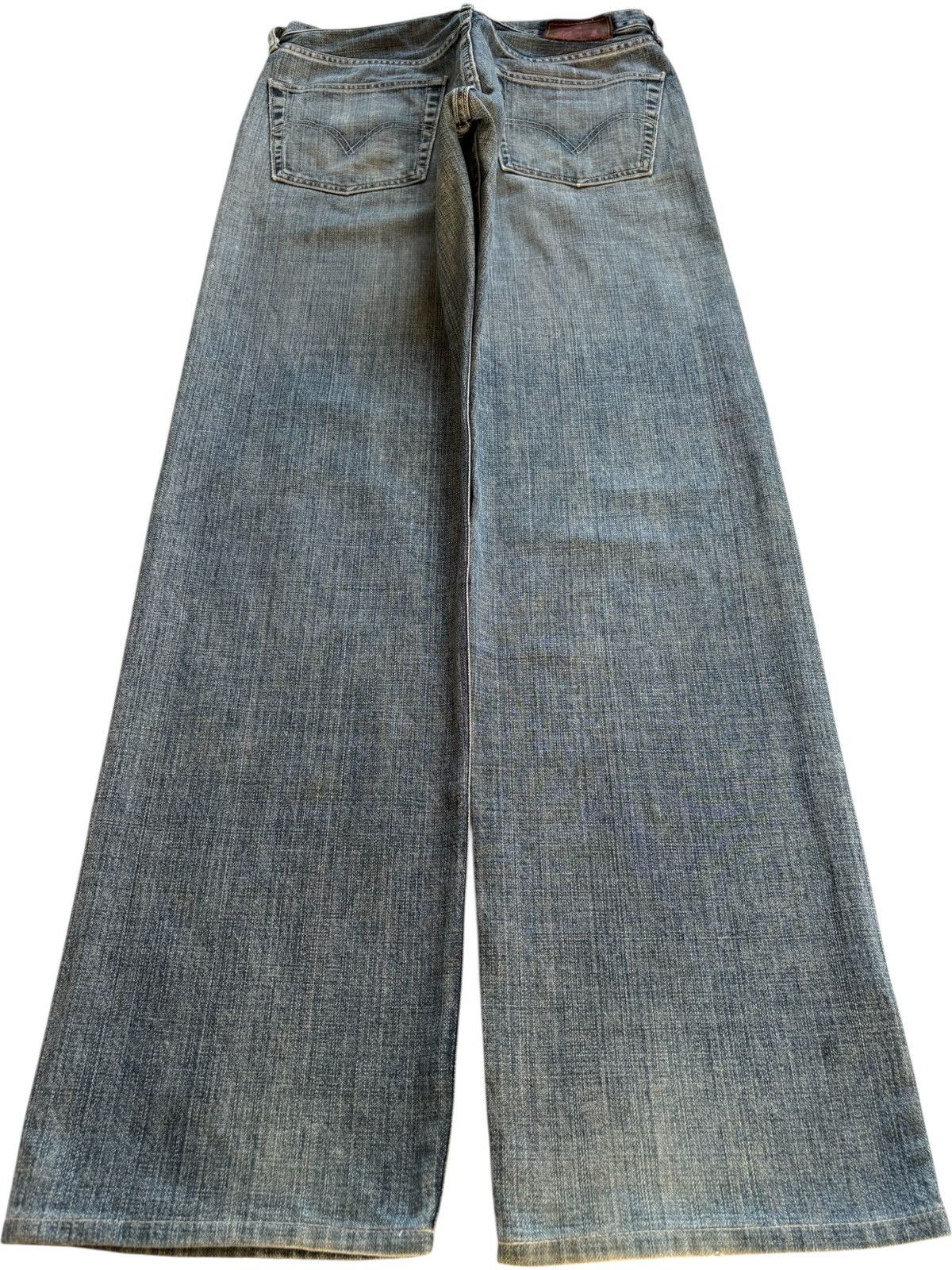 Levi's Vintage 90 Levis 503 Sick Mud Distressed Loose Baggy Jeans Size US 29 - 2 Thumbnail