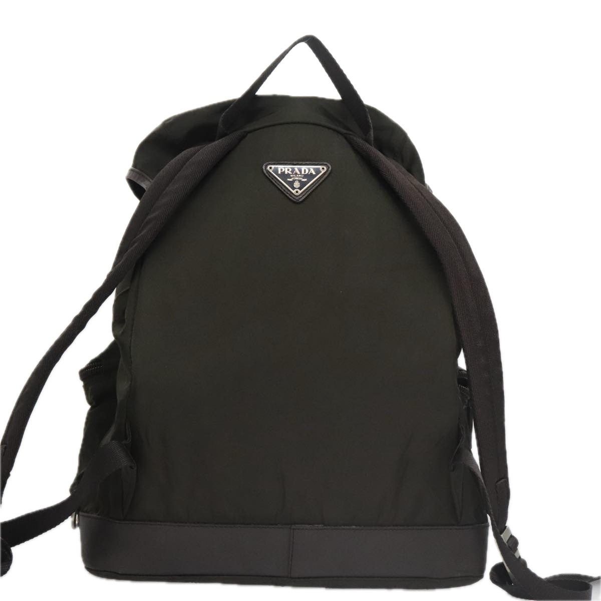 Prada PRADA Backpack Nylon Khaki Size ONE SIZE - 3 Thumbnail