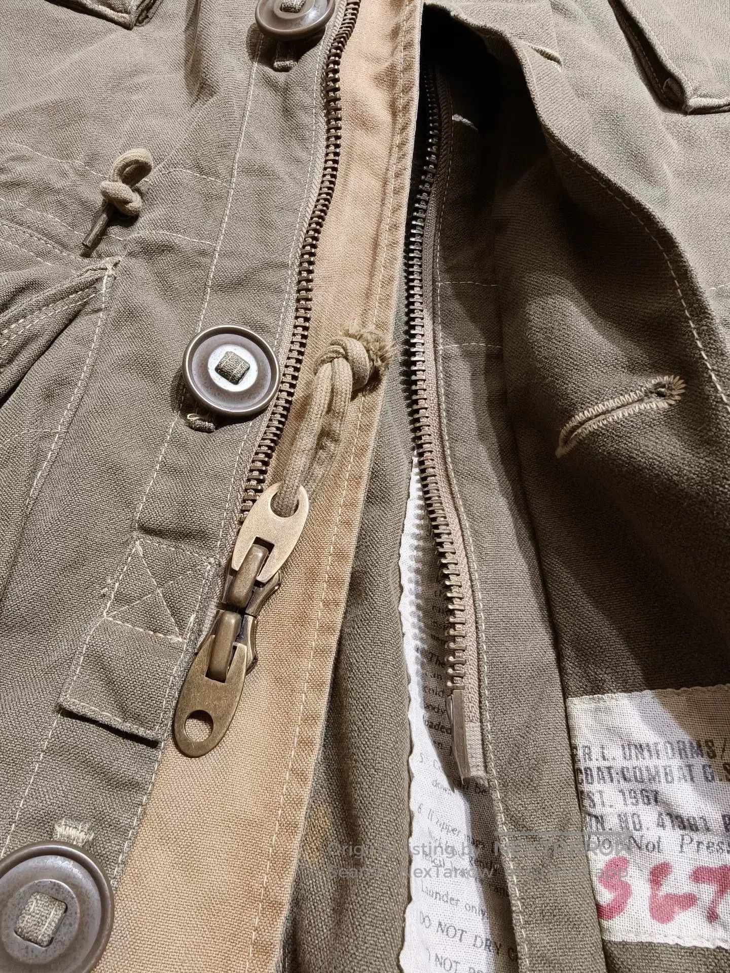 RRL Ralph Lauren Ralph Lauren Pepper Salt Combat Jacket. Size US M / EU 48-50 / 2 - 6 Thumbnail