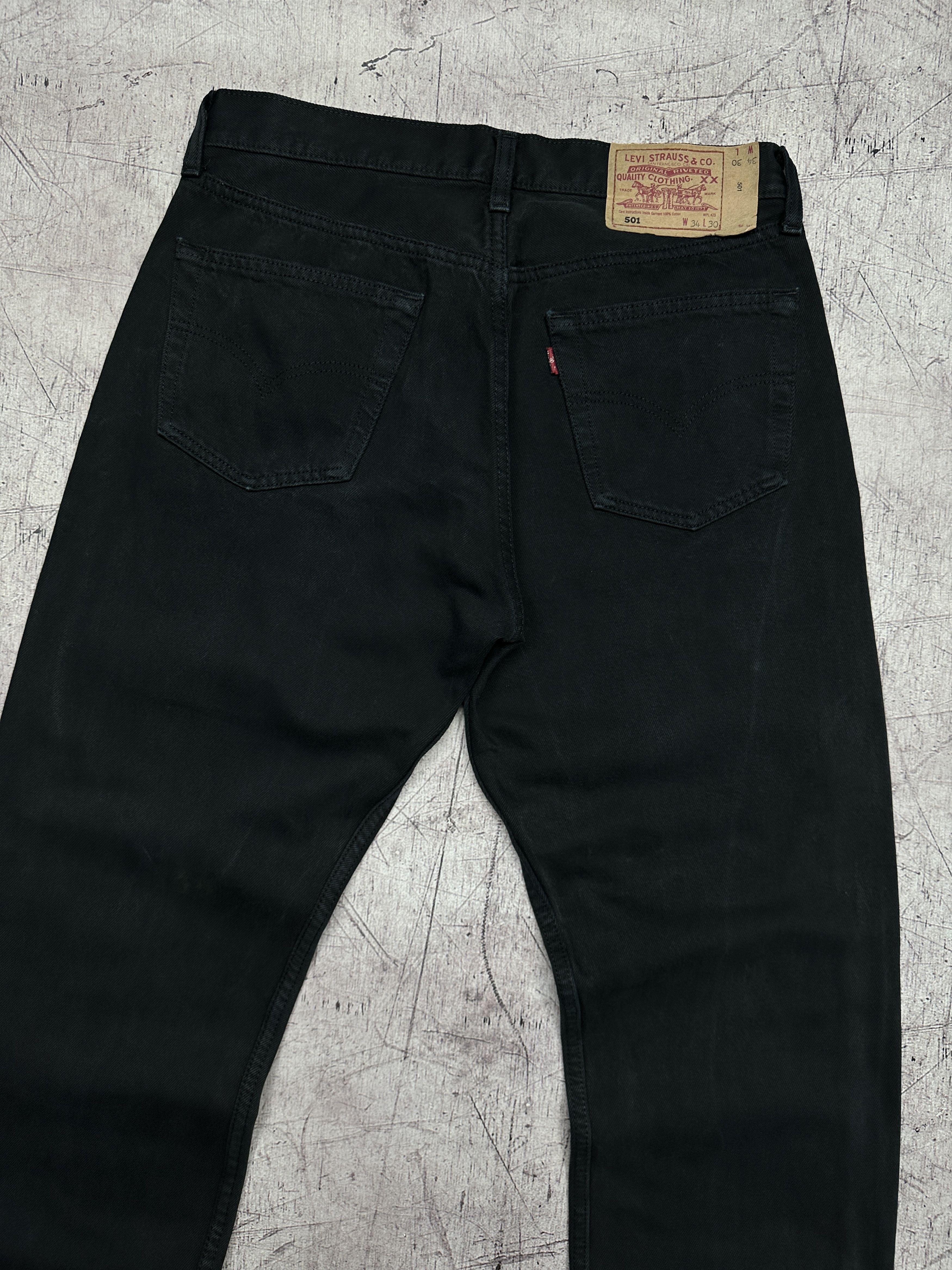 Levi's Levi's 501 Vintage Mens Denim Pants Jeans Size 34 x 30 Size US 34 / EU 50 - 2 Thumbnail