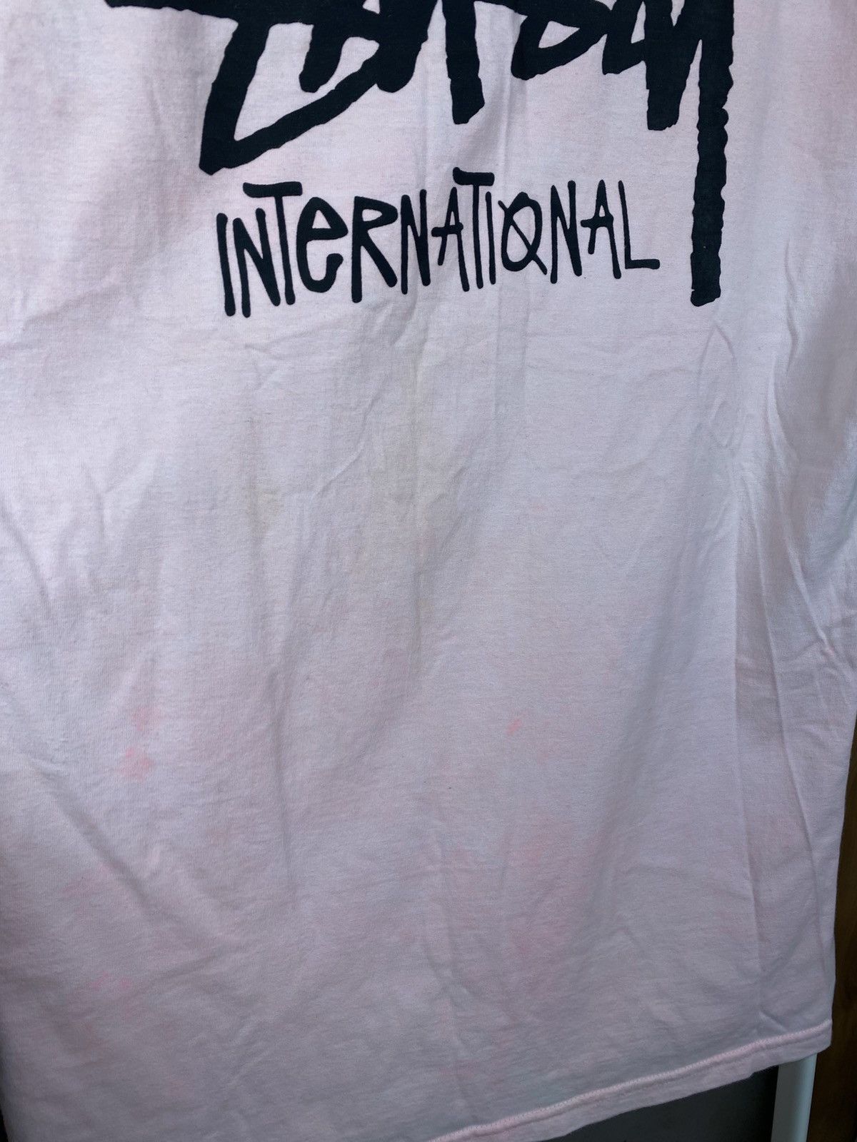 Stussy 🫟T-Shirt Stussy International Big Logo Tee🫟 Size US L / EU 52-54 / 3 - 9 Thumbnail