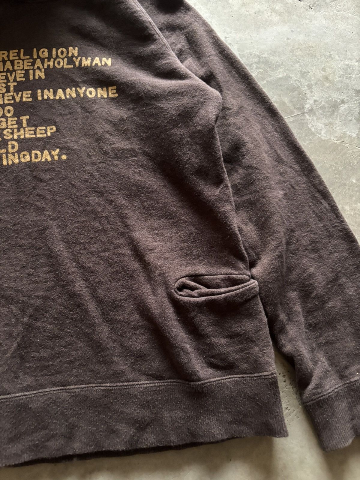 Hysteric Glamour 010290 THE NINE HEADS poem rebel hoodie undercover style Size US S / EU 44-46 / 1 - 6 Thumbnail