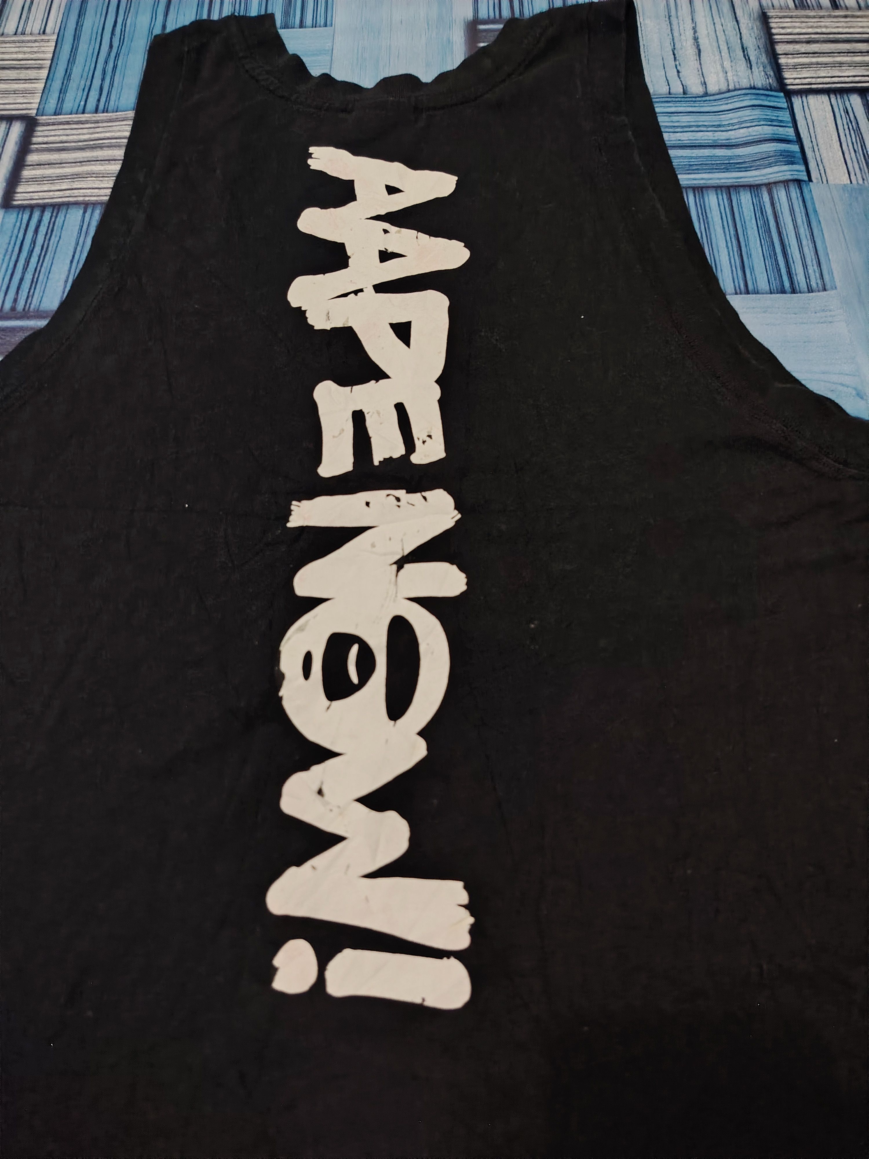 Aape Aape by A Bathing Ape Sleeveless Distressed Size US L / EU 52-54 / 3 - 13 Thumbnail