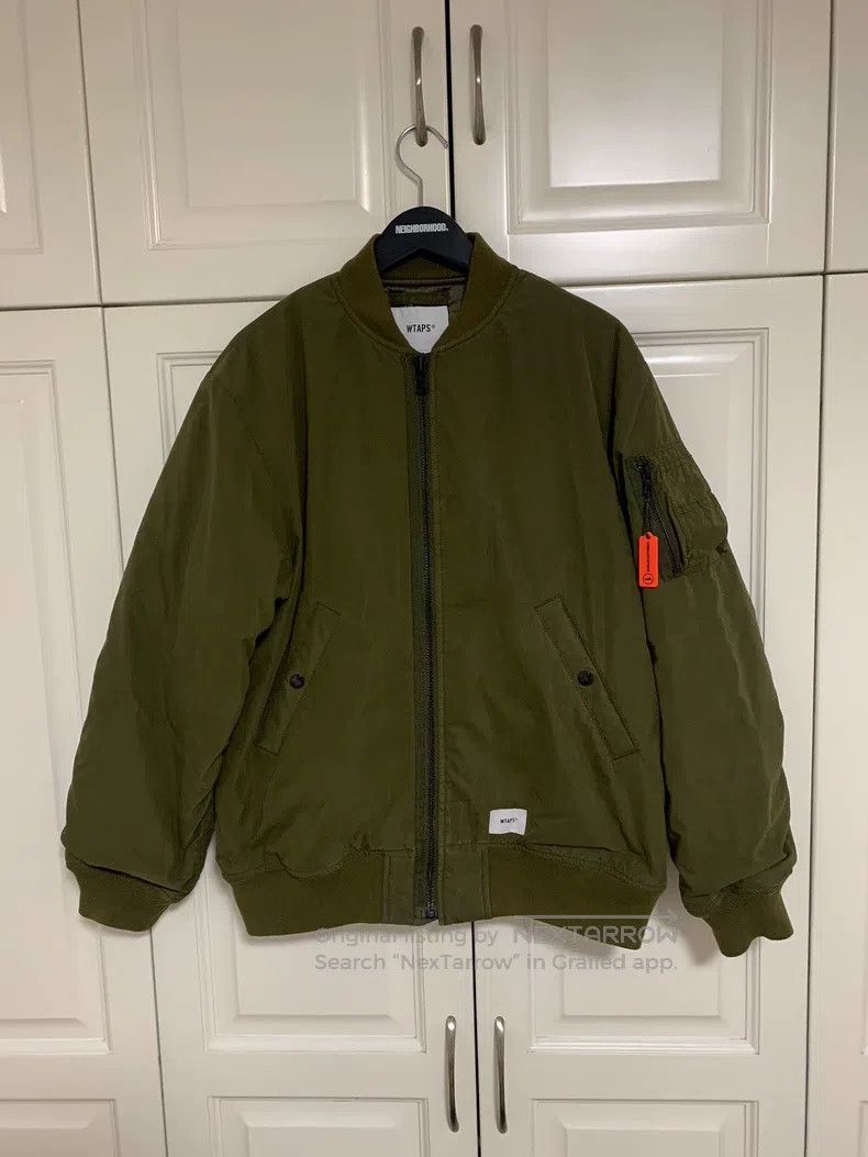 Wtaps Wtaps Air Force MA1 Air Jacket Size US S / EU 44-46 / 1 - 1 Thumbnail