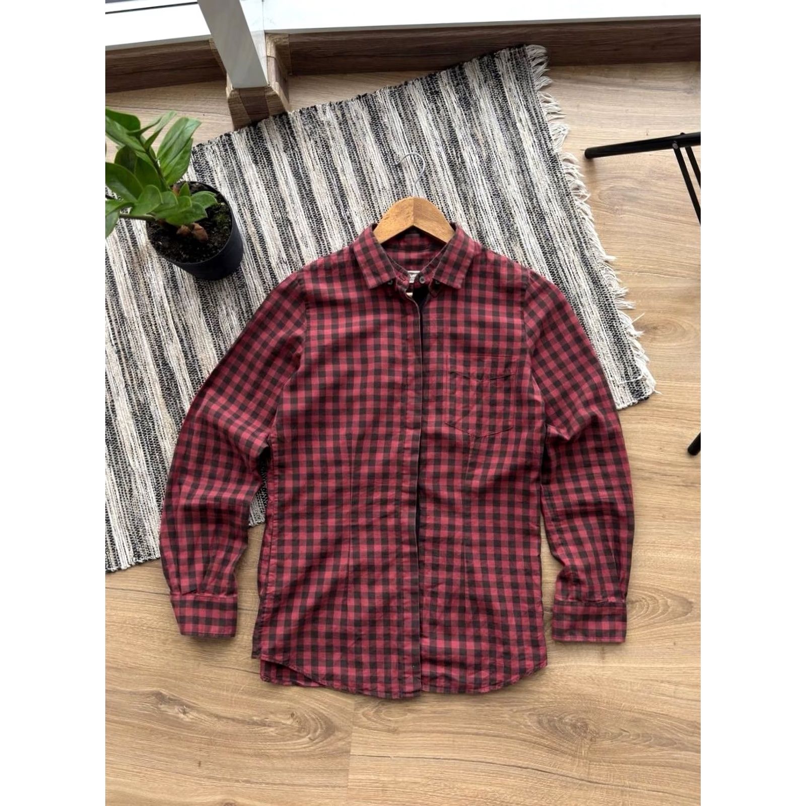 Golden Goose GOLDEN GOOSE DELUXE VENEZIA SHIRT Woomen Long Sleeve Button Up Luxury Red S Size S / US 4 / IT 40 - 2 Thumbnail