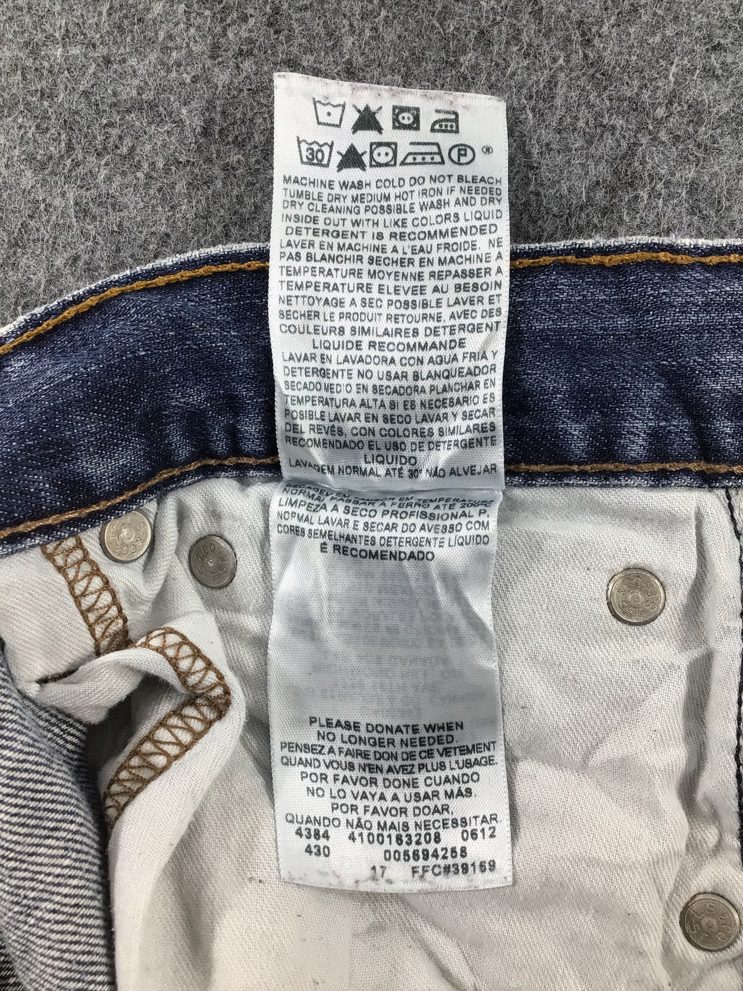 Levi's Vintage Levis 569 Jeans Distressed Denim -J845 Size US 36 / EU 52 - 12 Thumbnail