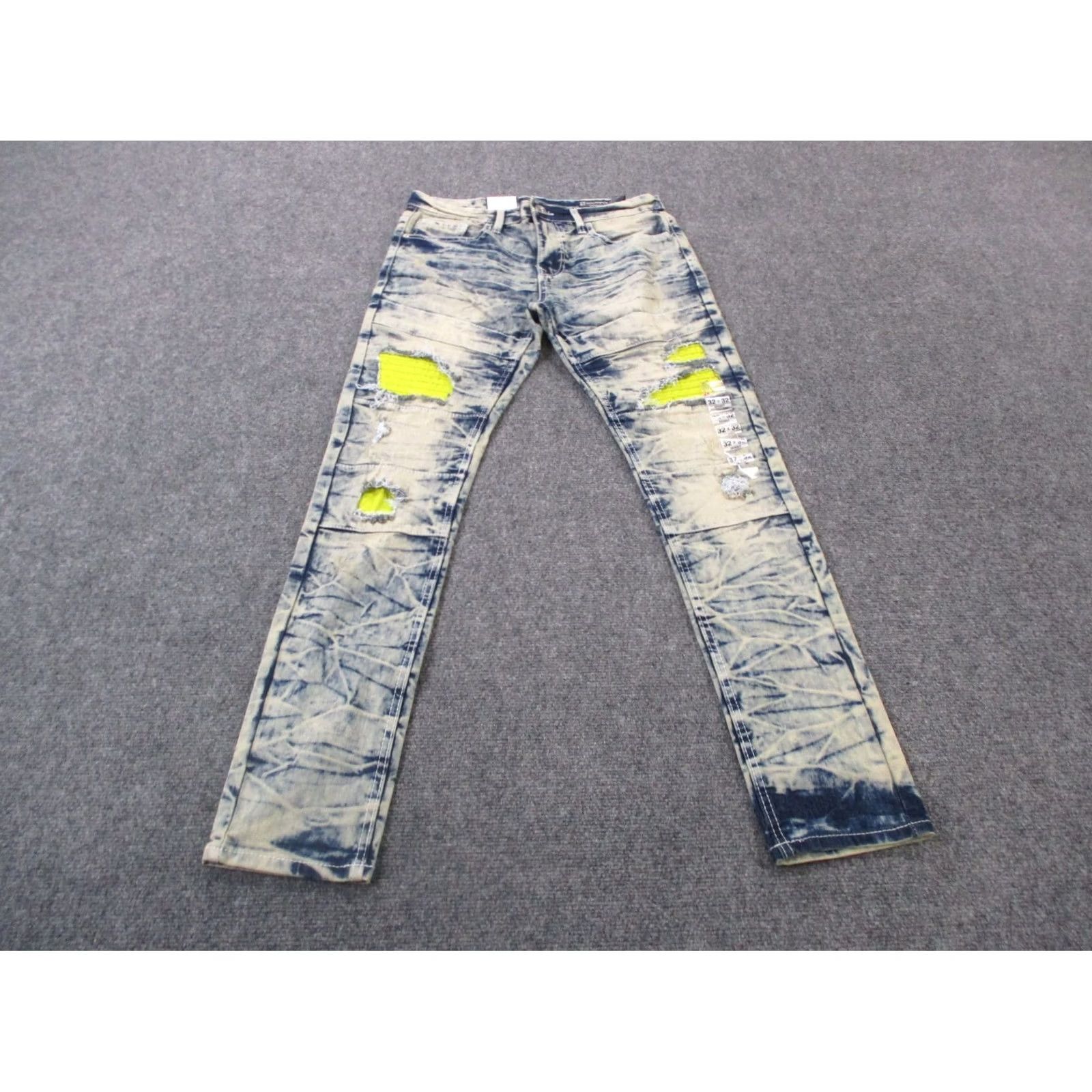 Southpole Southpole Jeans Mens 32 Denim Skinny Grunge Distressed Distressed Blue 30-31 Inseam Y2K NEW Jeans Mens Denim Skinny Grunge Style Size 32 Blue Size US 30 / EU 46 - 2 Thumbnail