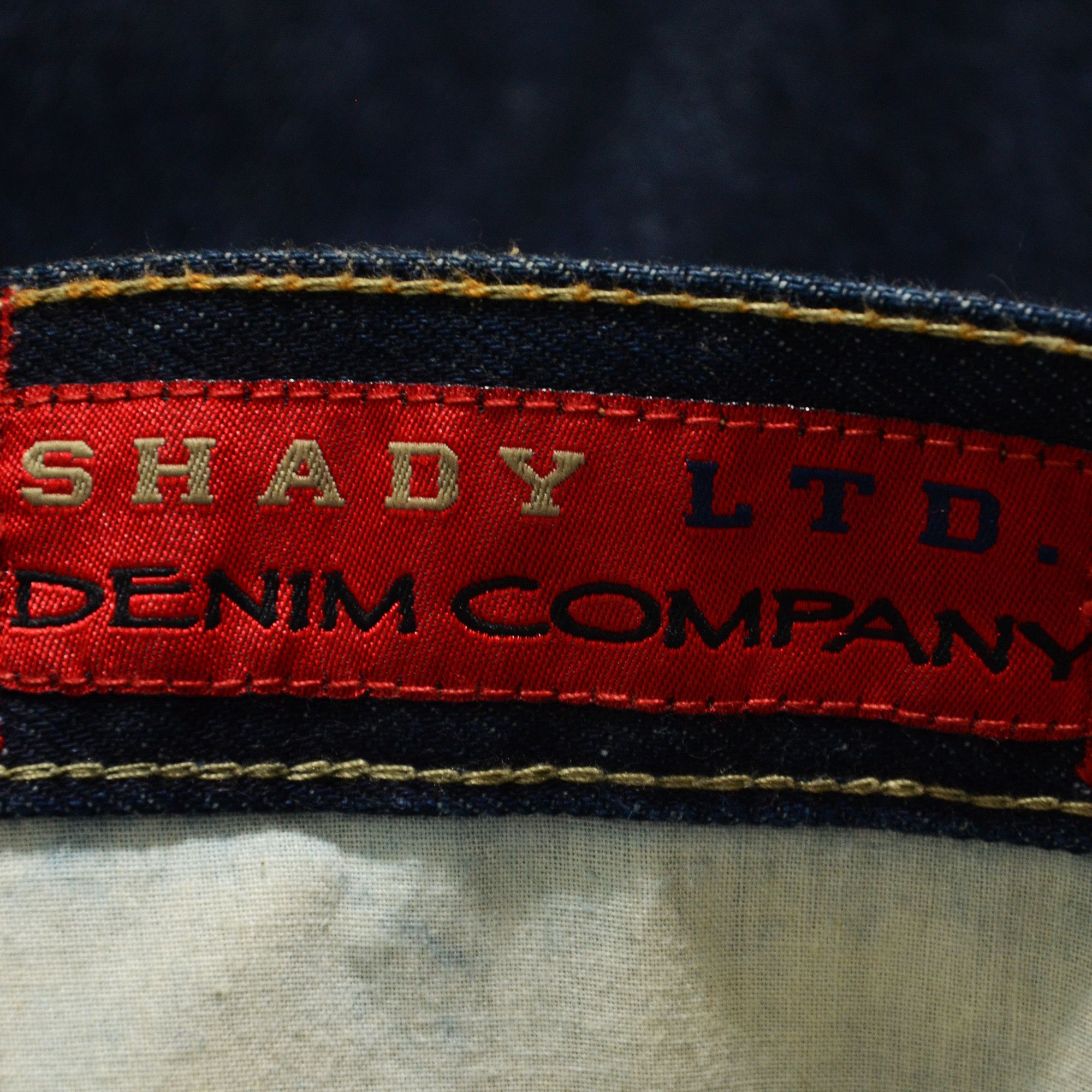 Shady Ltd Shady.Ltd Jorts Y2K Eminem Hip Hop Streetwear Dark Denim Size US 34 / EU 50 - 5 Thumbnail