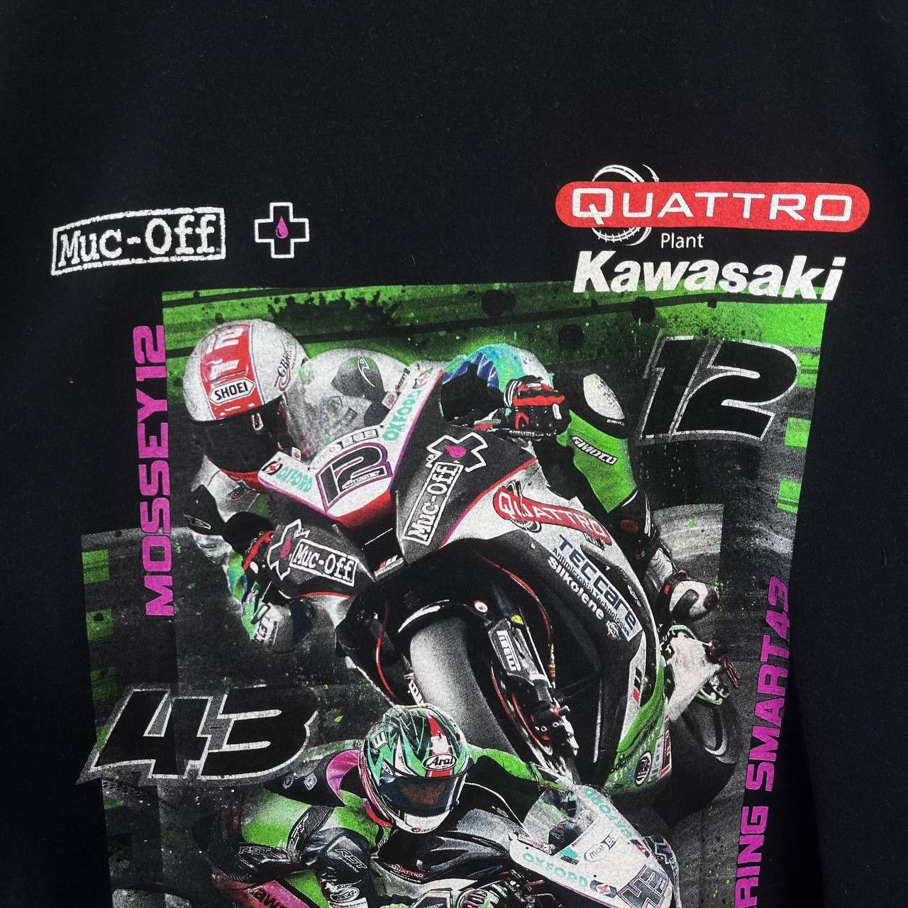Gildan Kawasaki British Superbike Team 2015 Moto Racing Tshirt Size US XXL / EU 58 / 5 - 3 Thumbnail