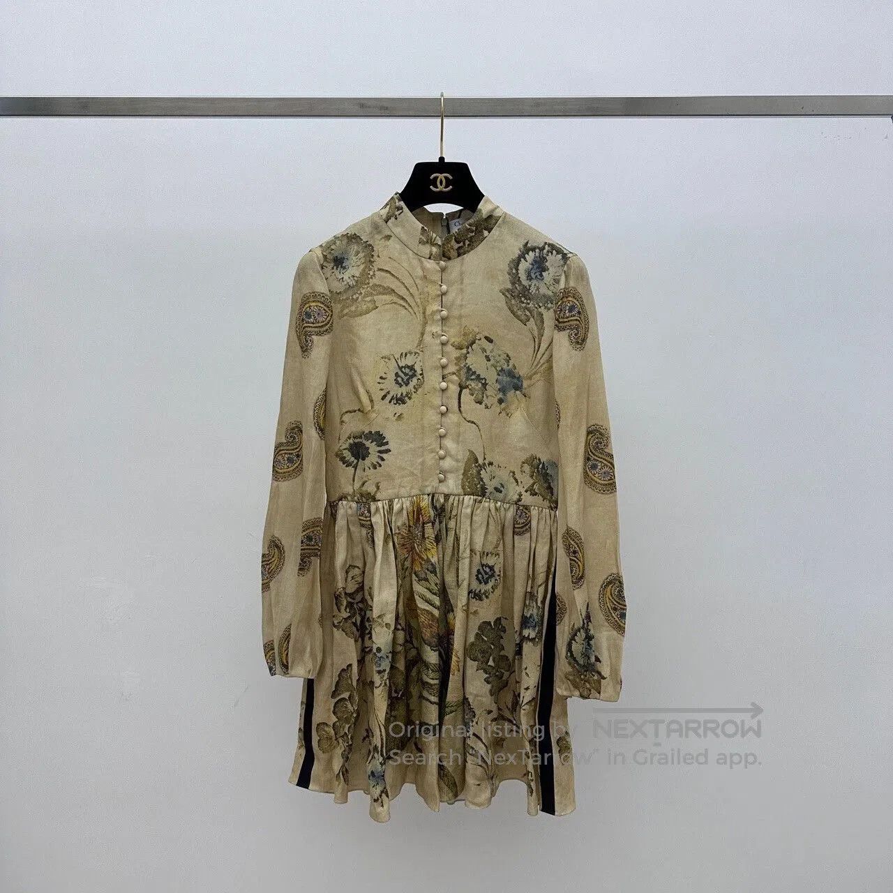 Dior dior floral print dress size 36. Size US S / EU 44-46 / 1 - 2 Thumbnail