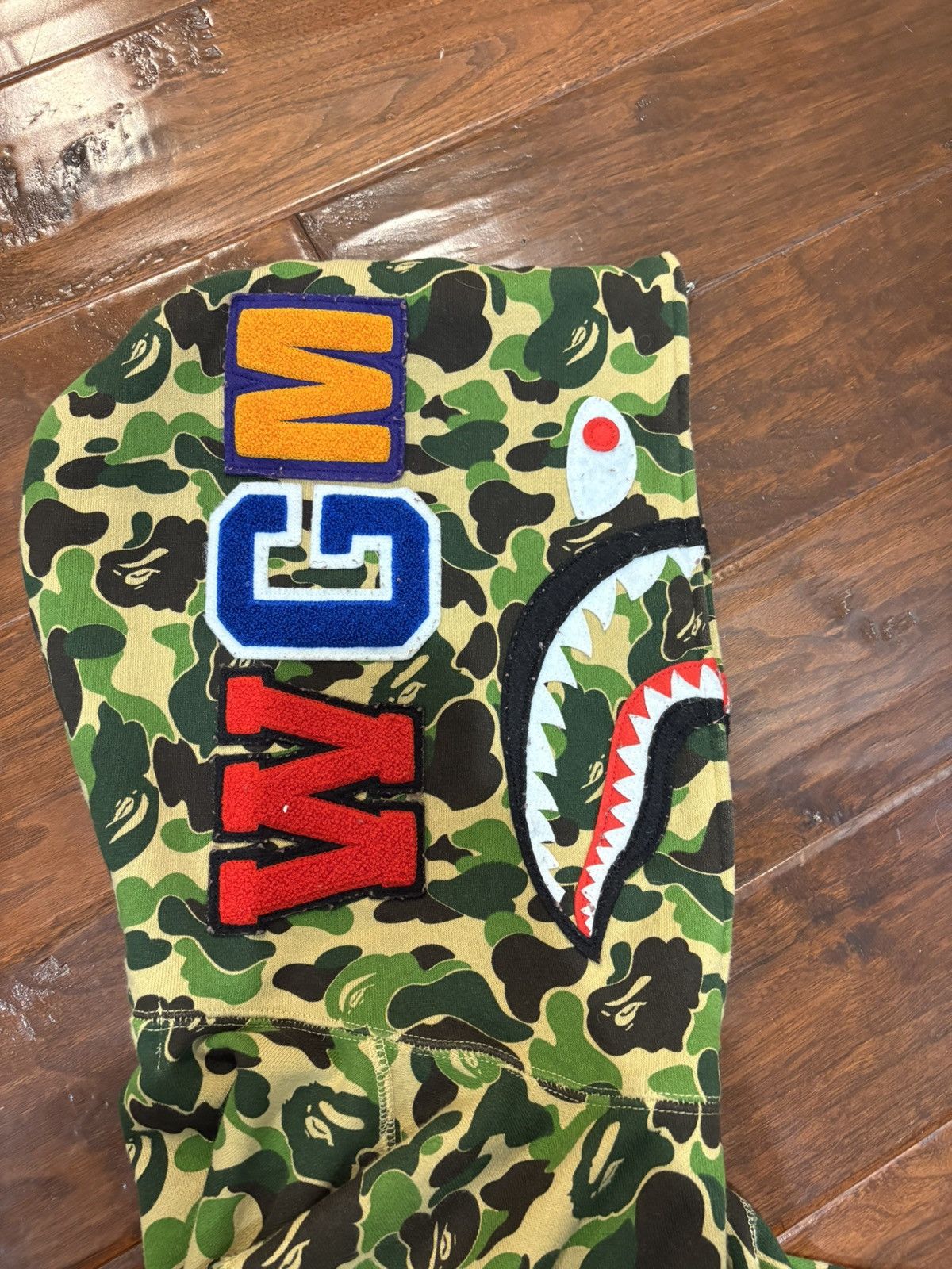 Bape Bape abc camo shark full hoodie Size US S / EU 44-46 / 1 - 2 Thumbnail